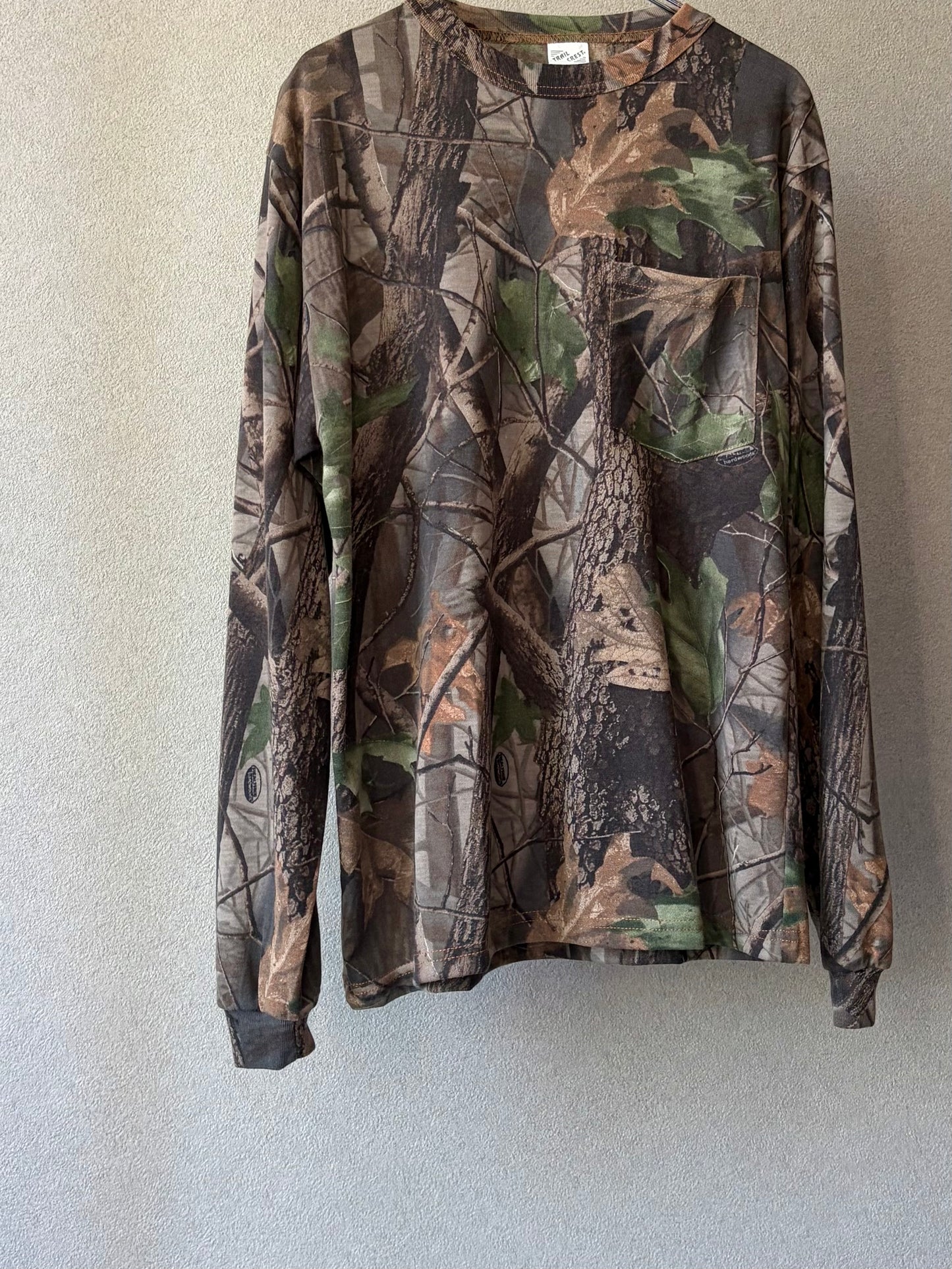 00's TRAIL CREST realtree patterned L/S t-shirt