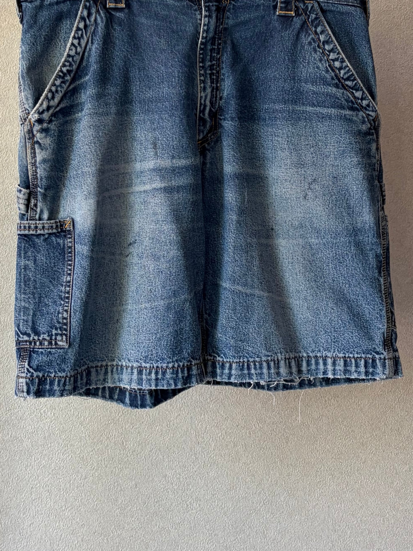 90's carhartt denim painter shorts