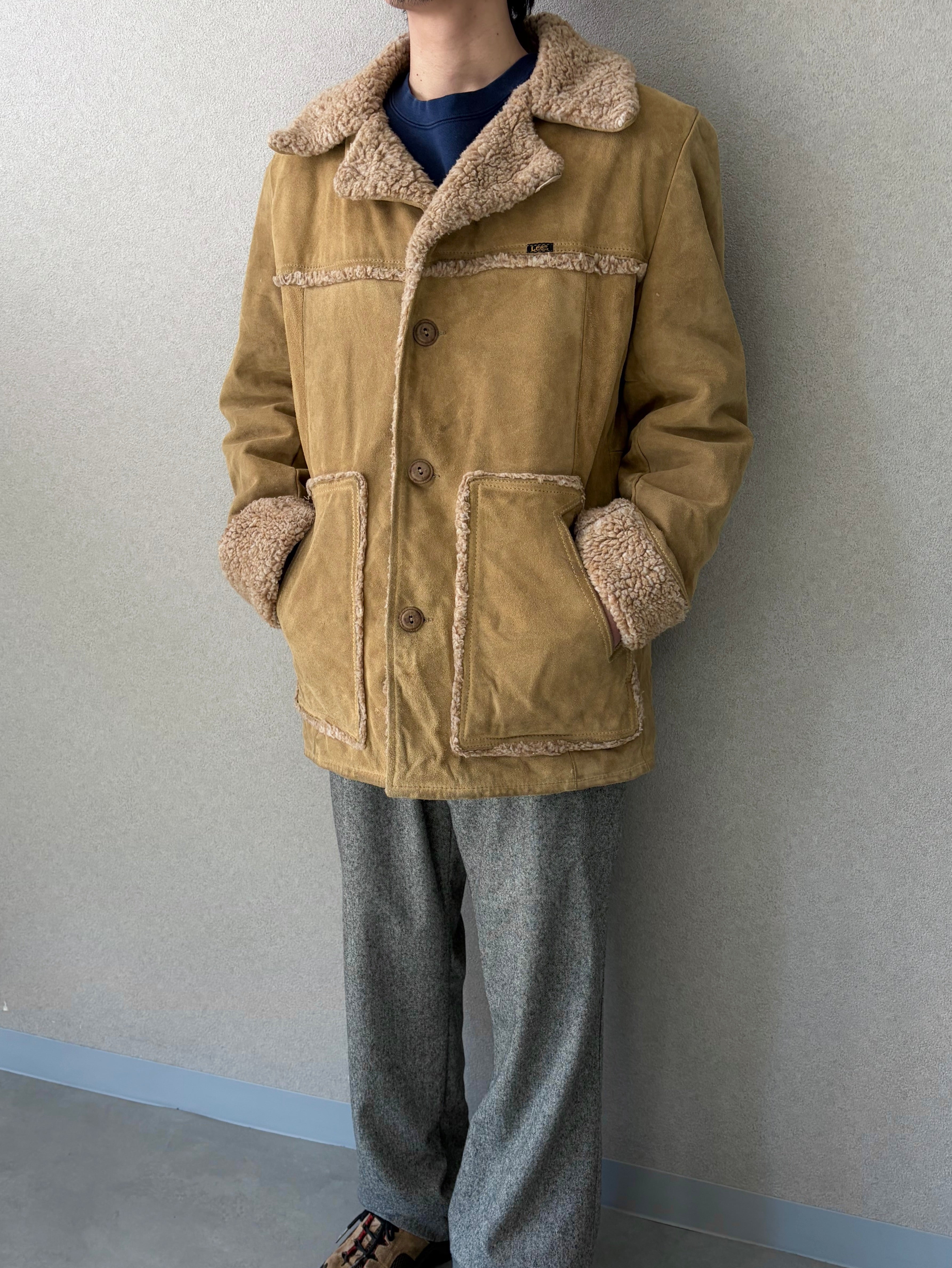 80's Lee mouton jacket “Made in USA” – day by day