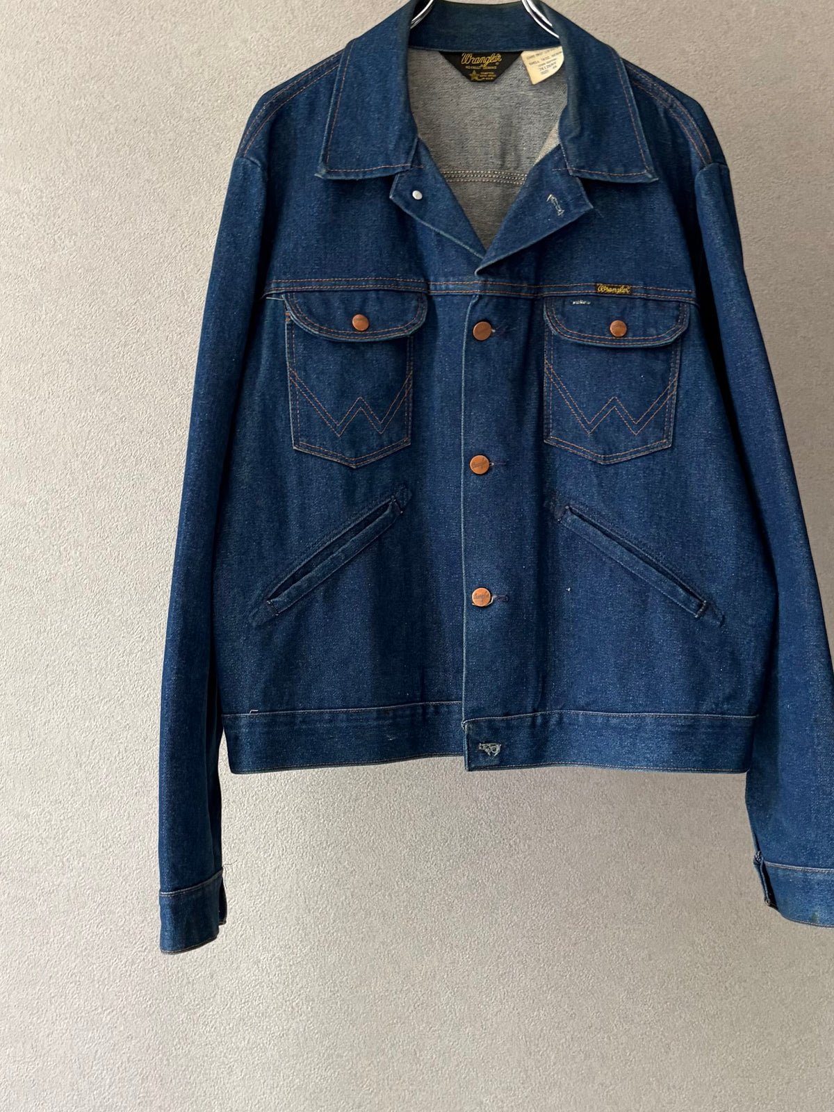 80's Wrangler 74126NV denim jacket “Made in USA”