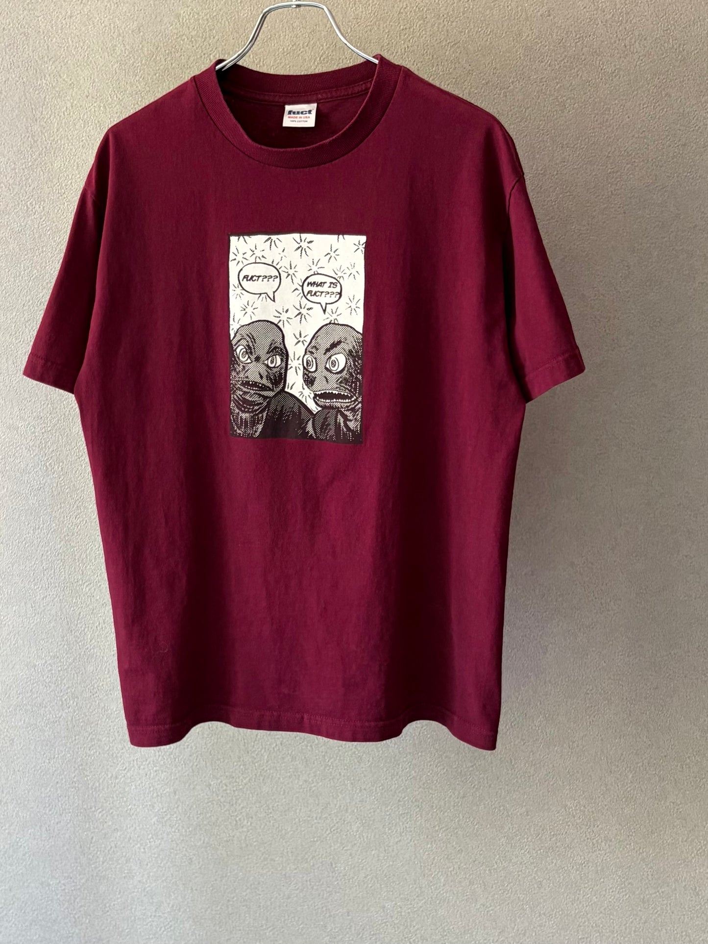 00's FUCT printed t-shirt “Made in USA”