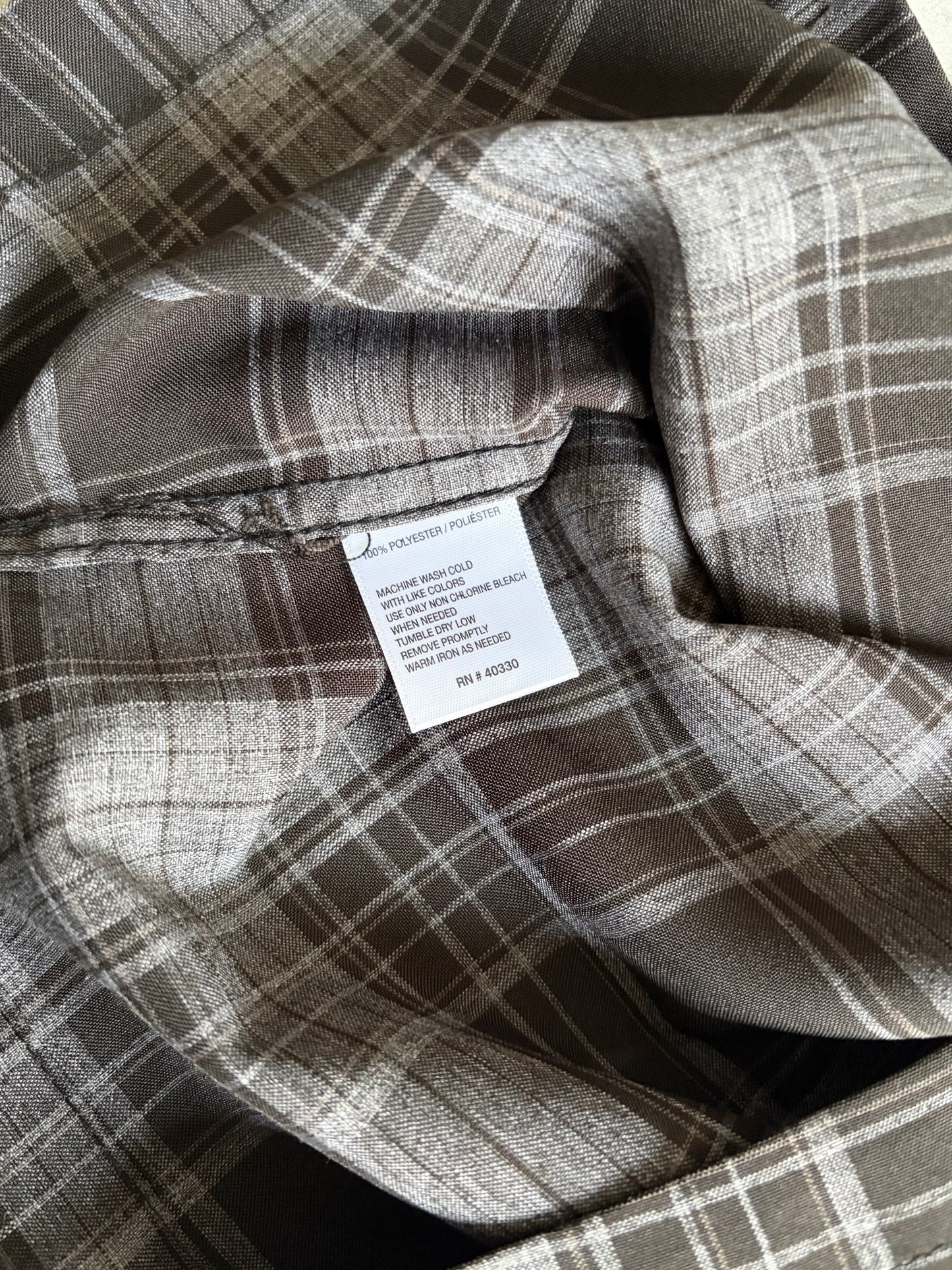 00's haggar S/S shirt