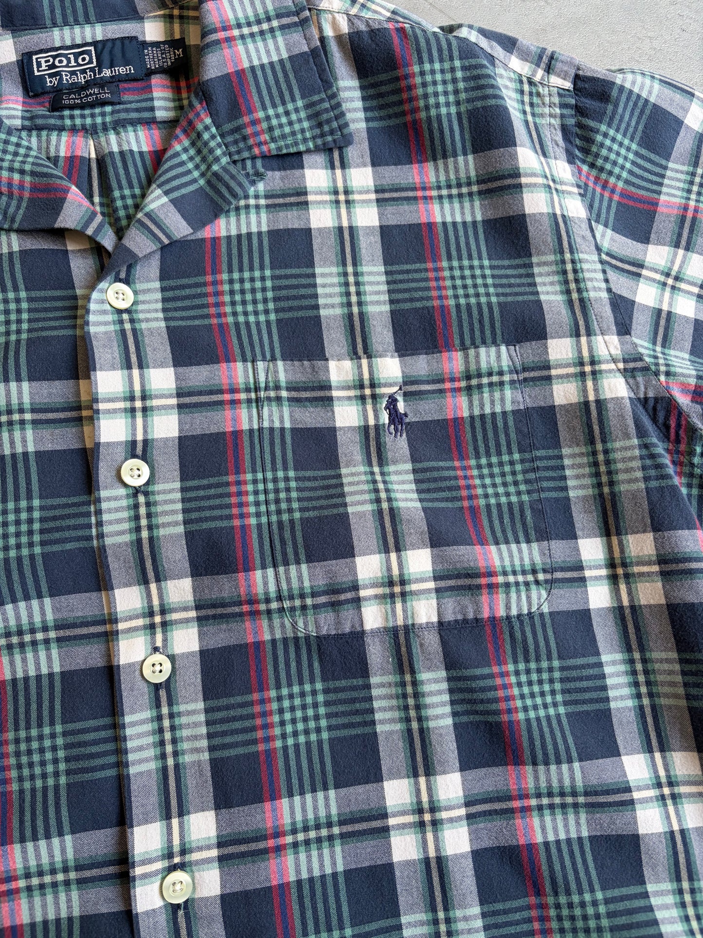 90's Polo Ralph Lauren open collar shirt