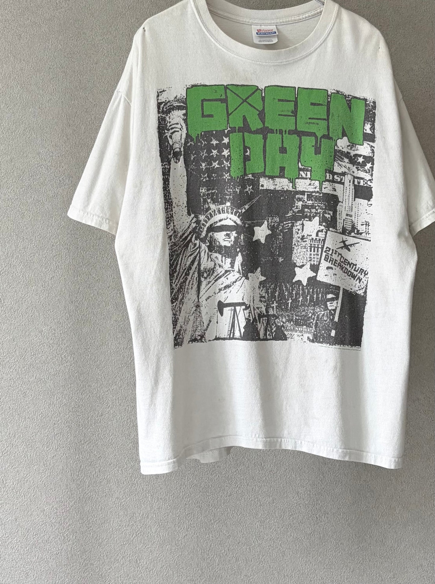 00's Green Day music t-shirt