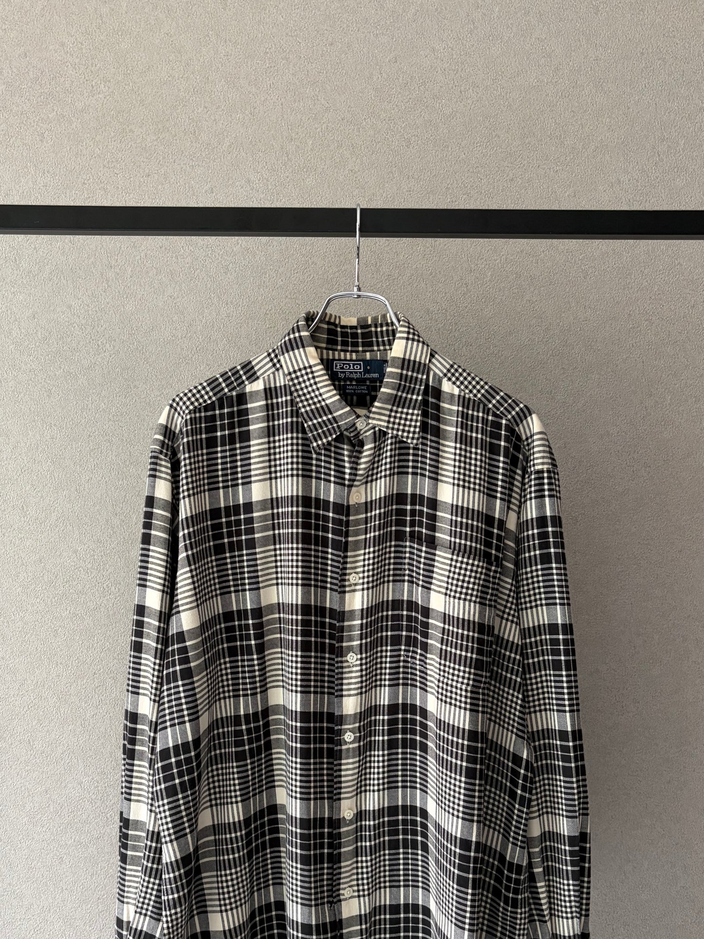 90's Polo Ralph Lauren flannel shirt “MARLOWE”
