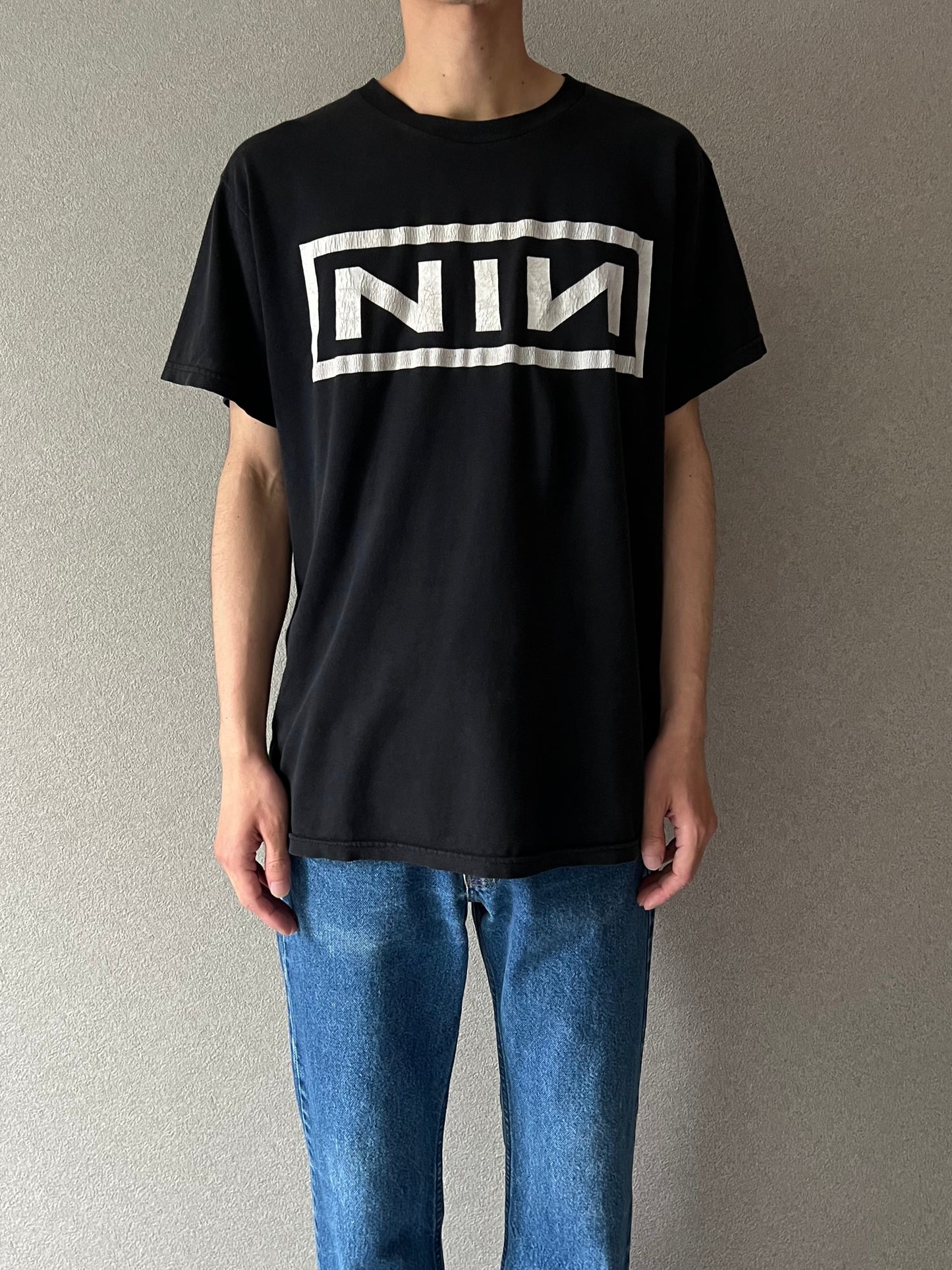 10's Nine Inch Nails X SOUNDGARDEN music t-shirt