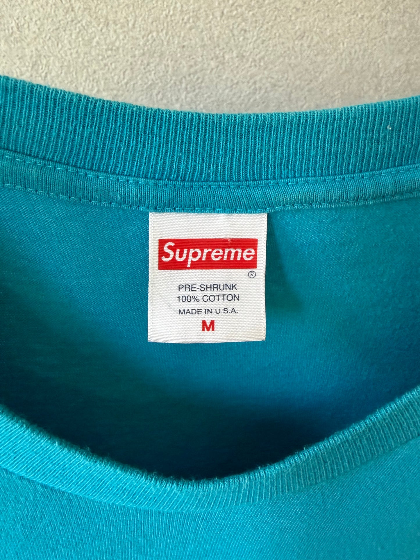 00's Supreme printed t-shirt “Made in USA”