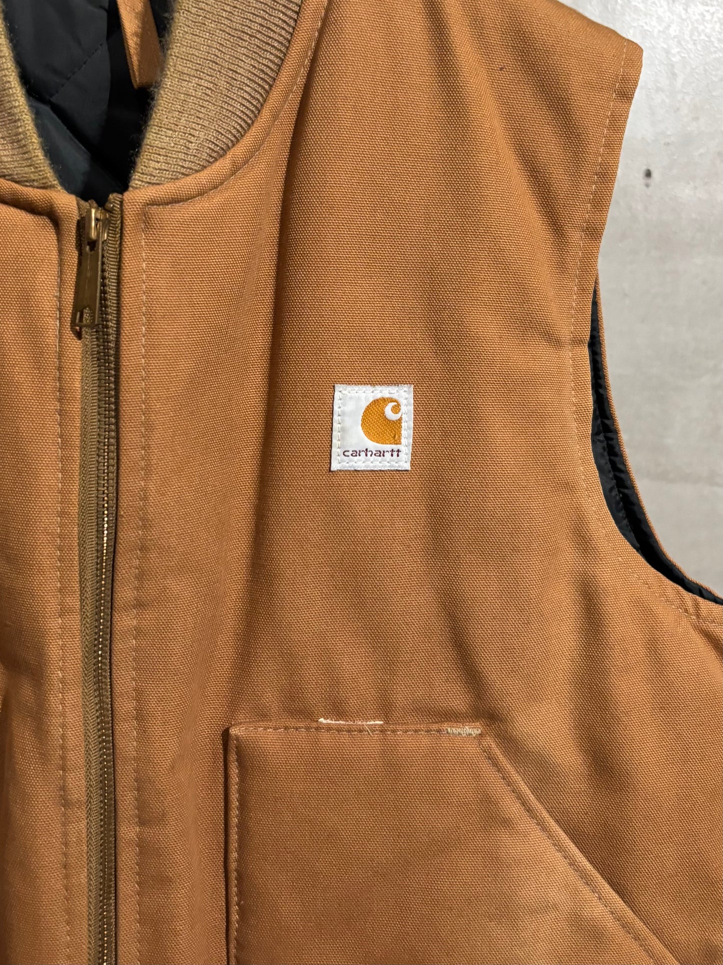 80's carhatt duck vest “Made in USA”
