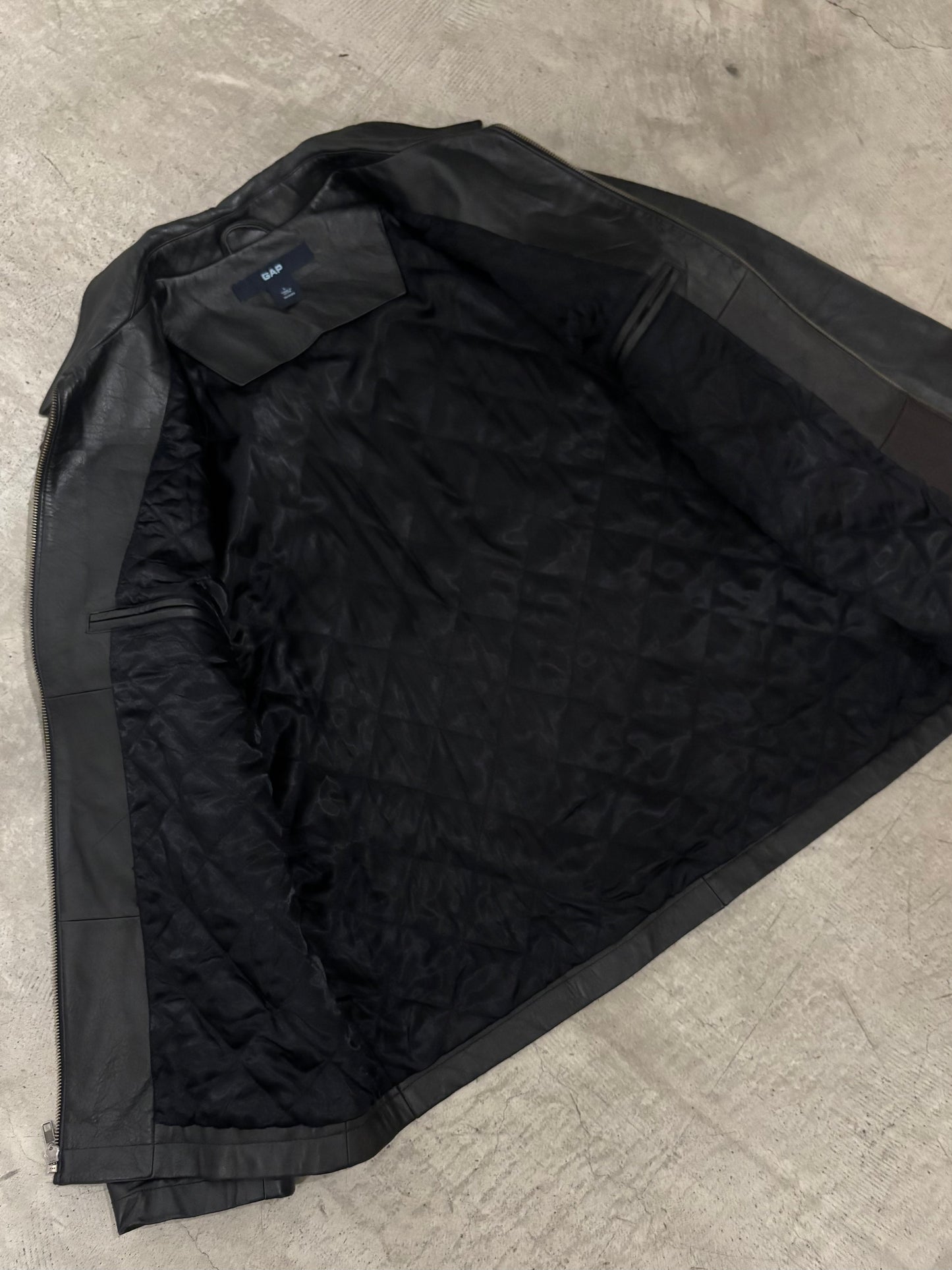 00's GAP leather jacket
