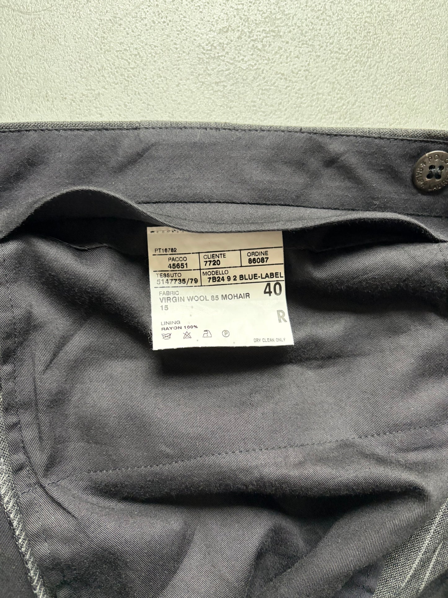 90's Polo Ralph Lauren mohair blend slacks