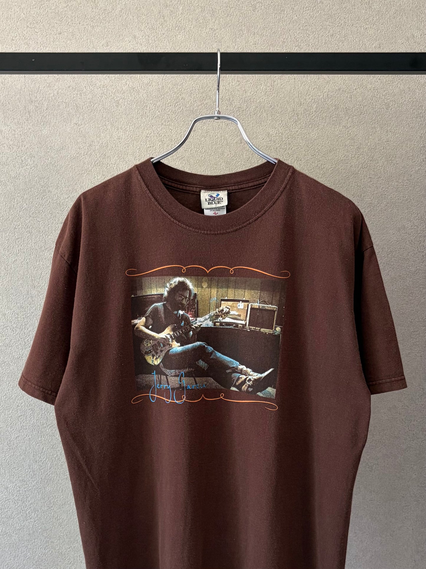 00's JERRY GARCIA x LIQUID BLUE t-shirt