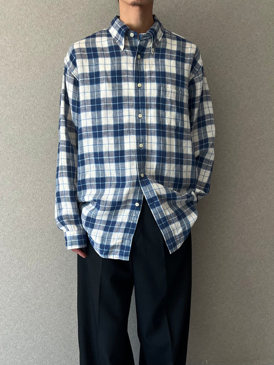00's Brooks Brothers linen BD shirt