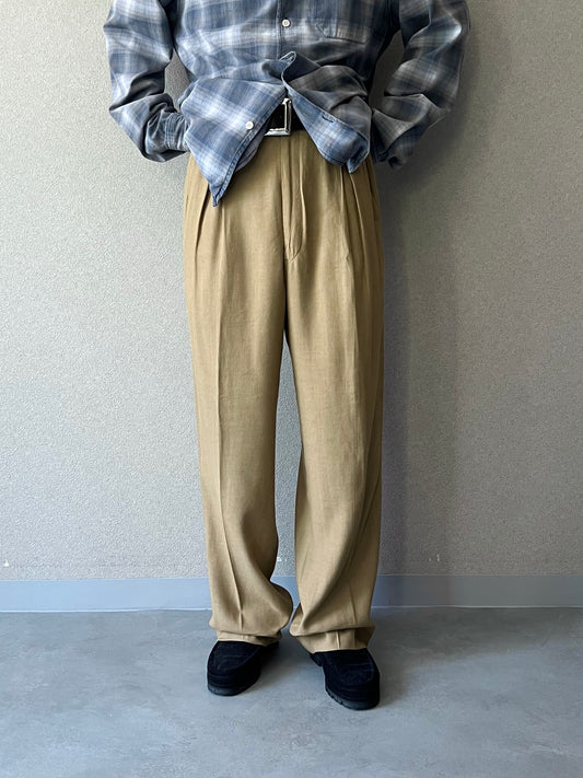 90's Calvin Klein linen slacks