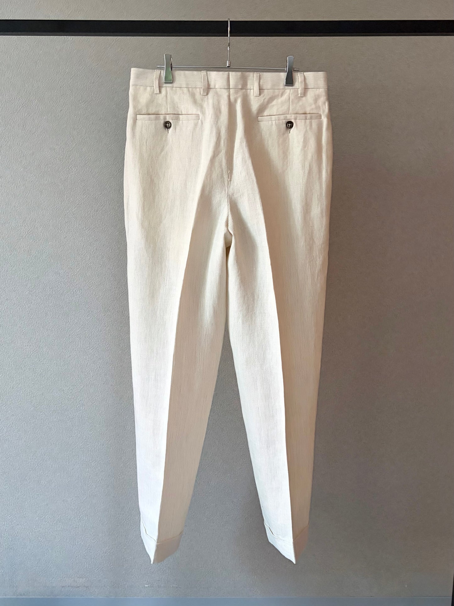 90's zanella linen slacks “Made in ITALY”