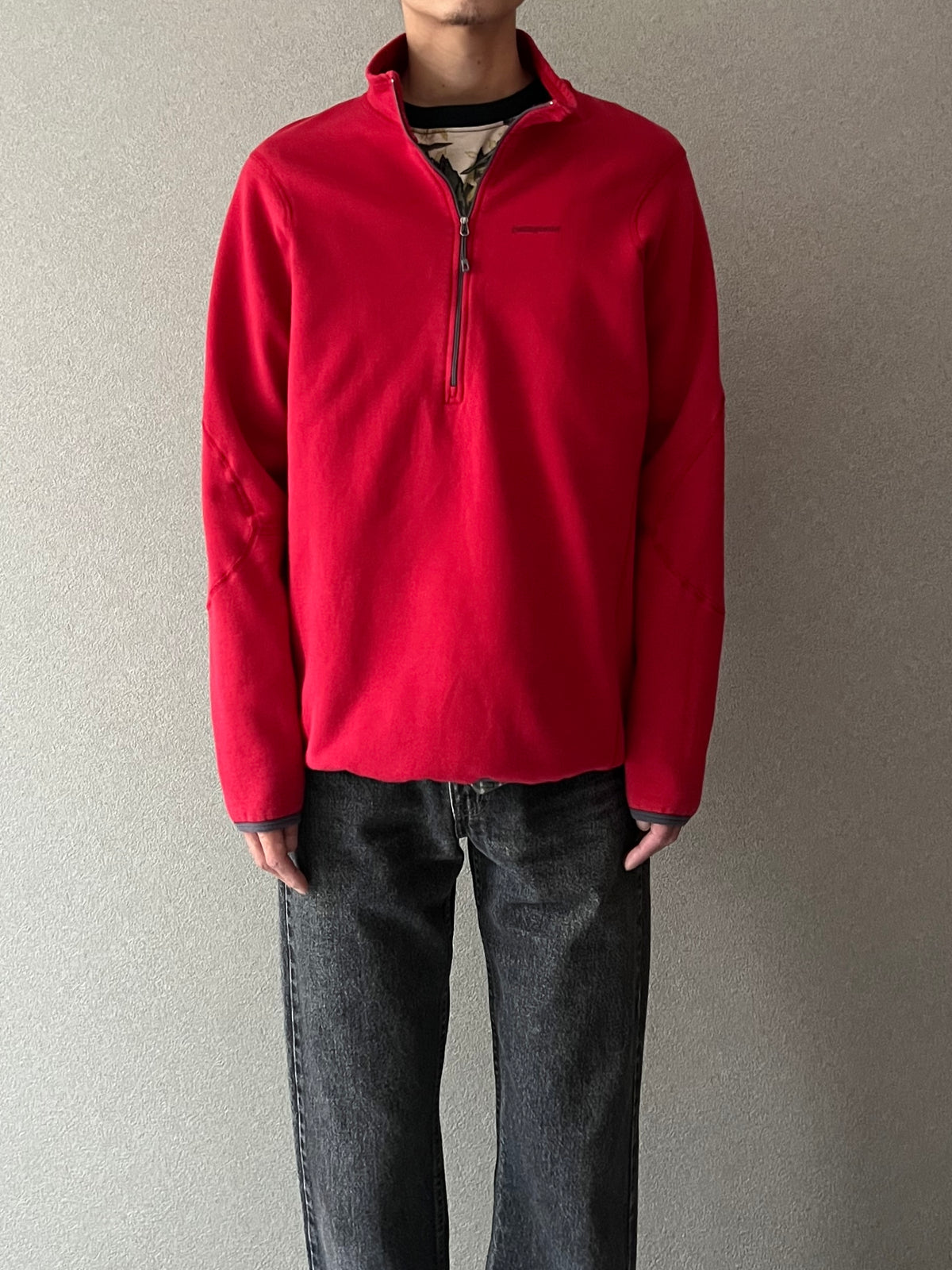 00's patagonia half zip sweater
