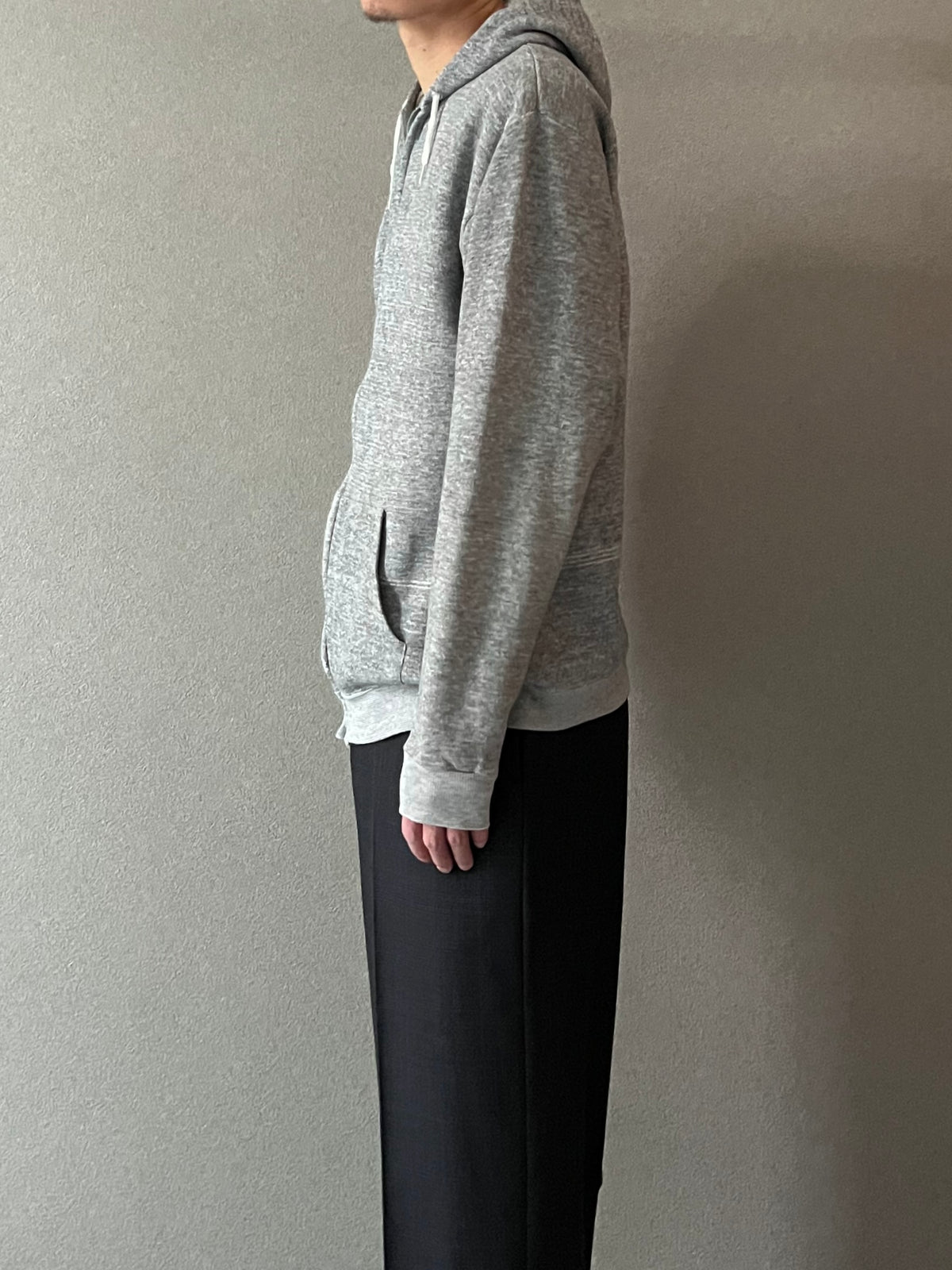 70's〜 UNKNOWN zip up sweat hoodie