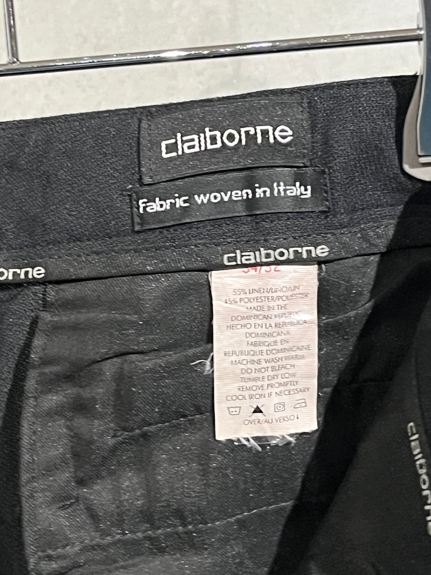 90's〜 claiborne linen slacks