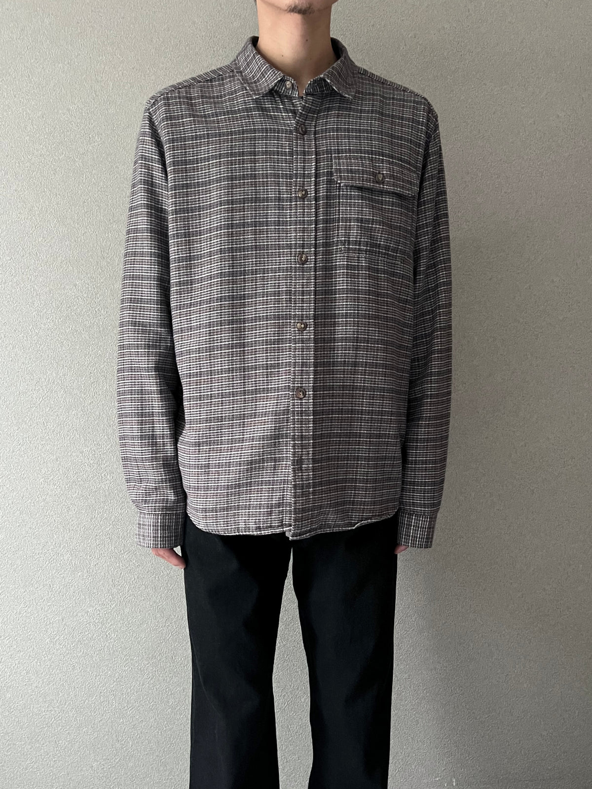 10's patagonia flannel shirt
