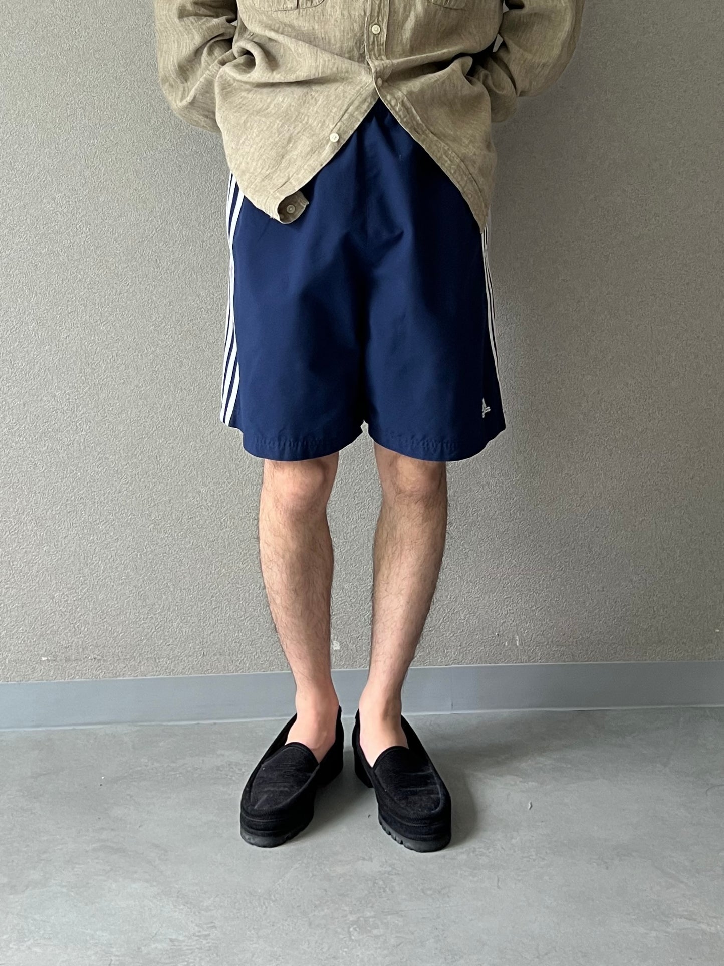 00's adidas nylon shorts