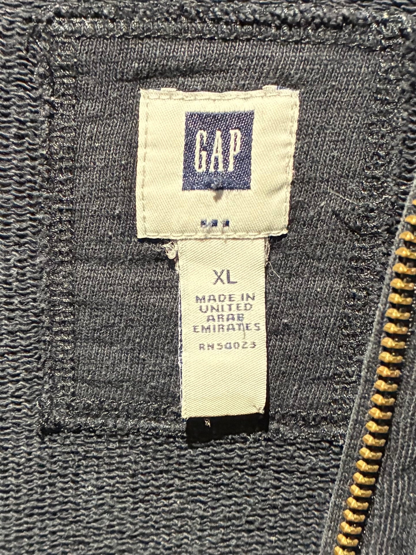 00's GAP zip up sweat hoodie