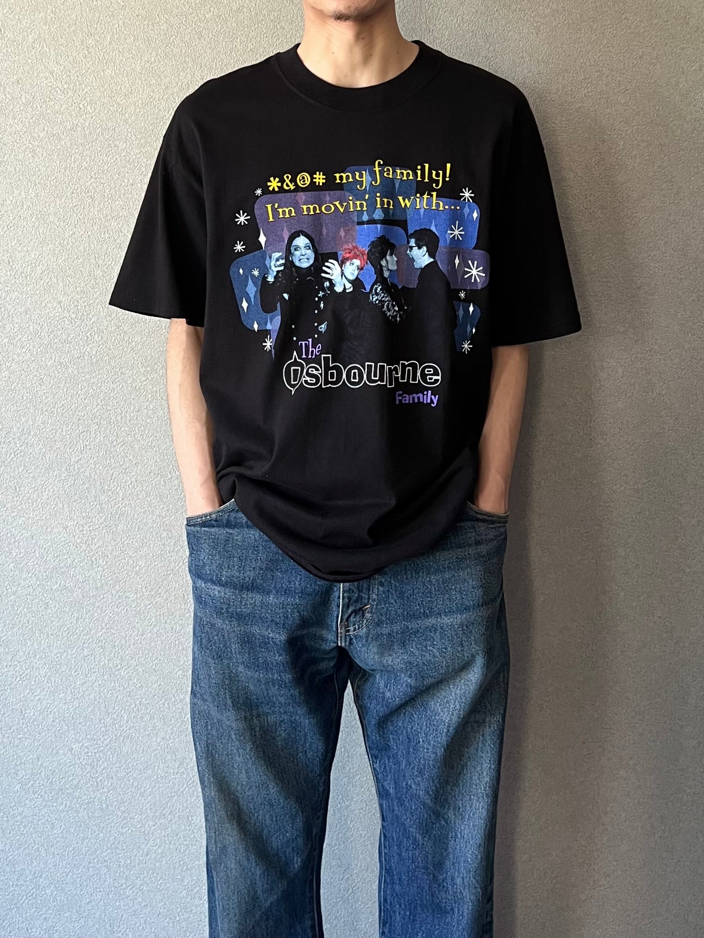 90's〜 The Osbourne Family movie t-shirt