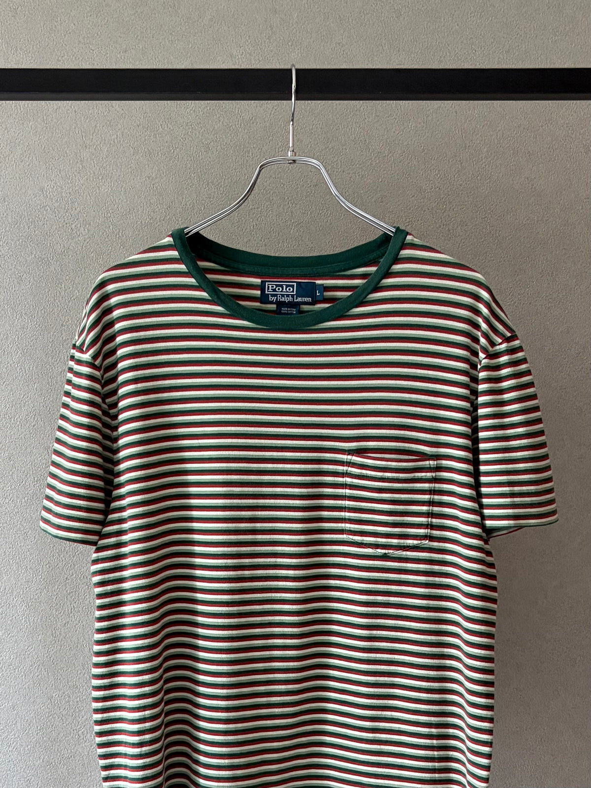 90's〜 Polo Ralph Lauren border t-shirt