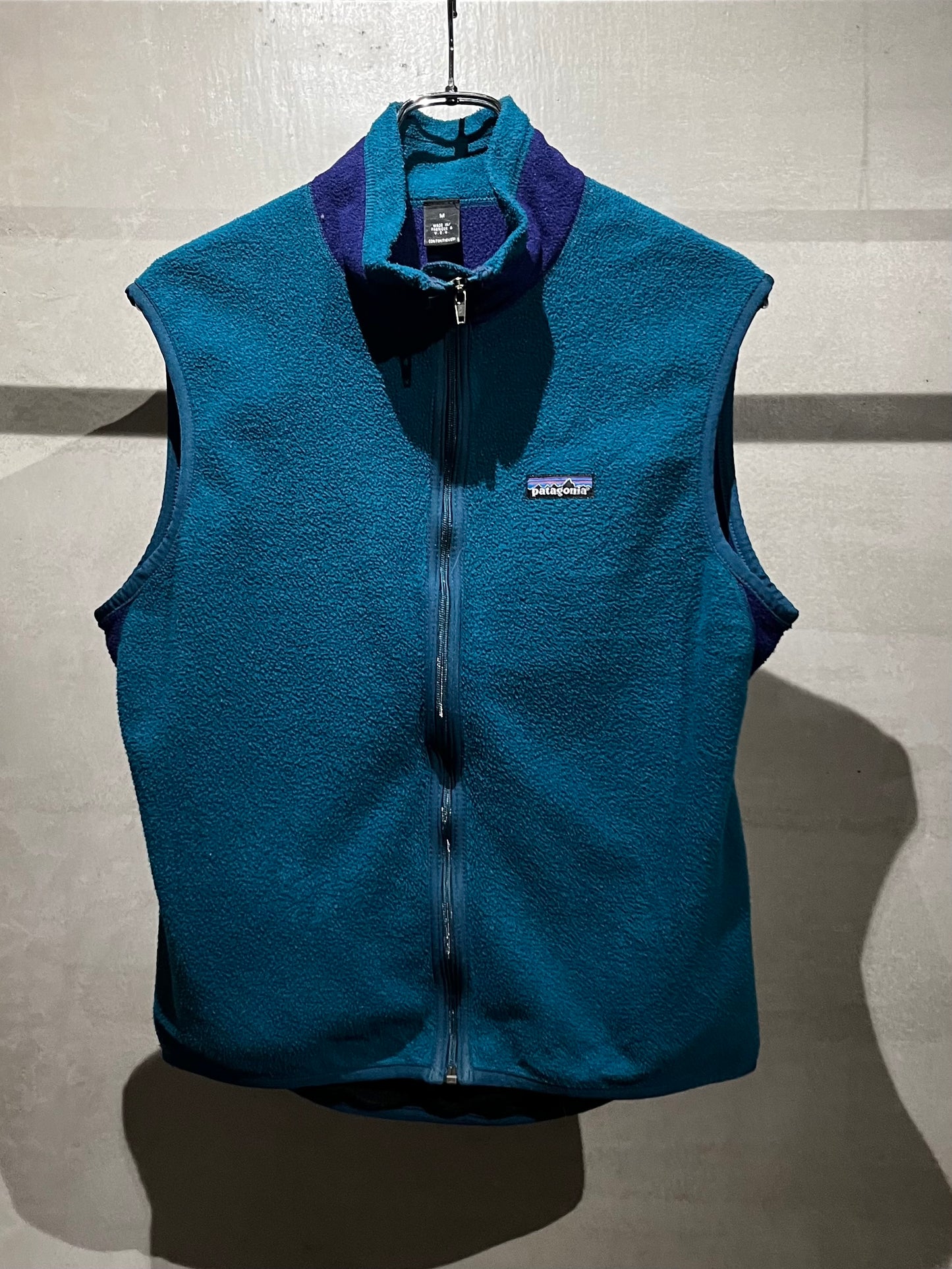 90's patagonia fleece vest "MADE in USA"