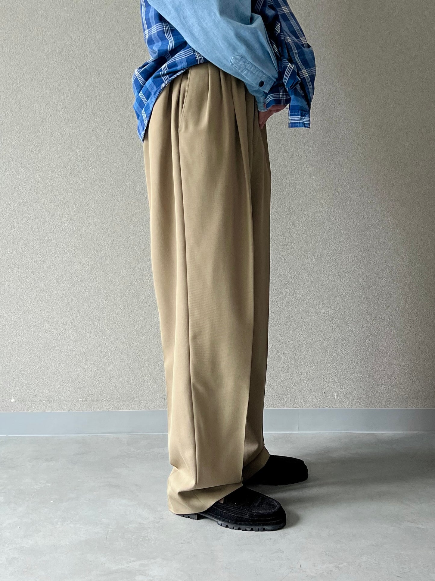 80's GIVENCHY wool slacks "Made in USA"