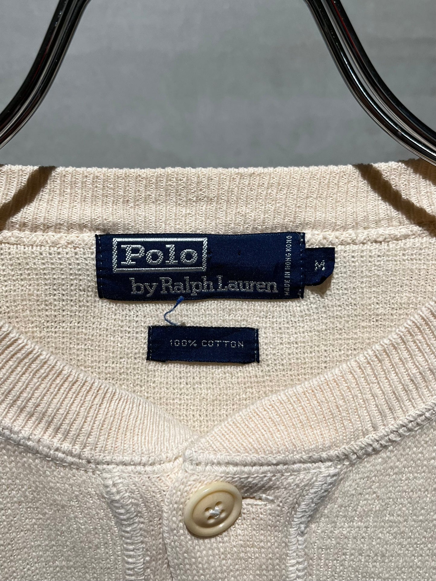 80's Polo Ralph Lauren henley neck sweater