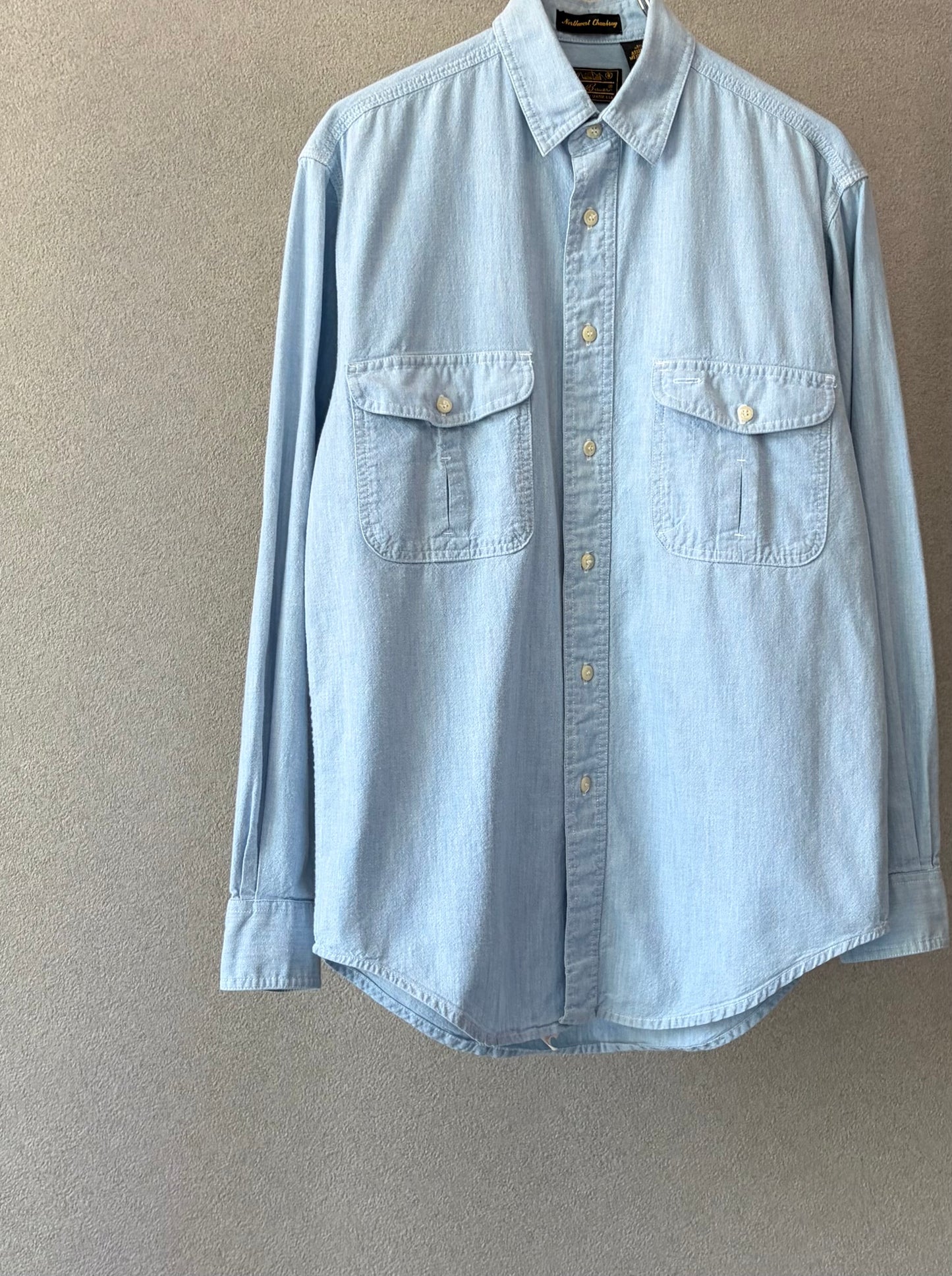 80's Eddie Bauer chambray shirt