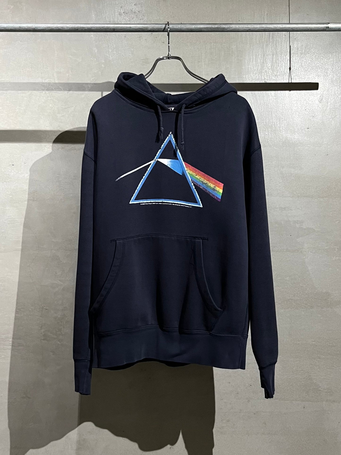 00's PINK FLOYD printed sweat hoodie