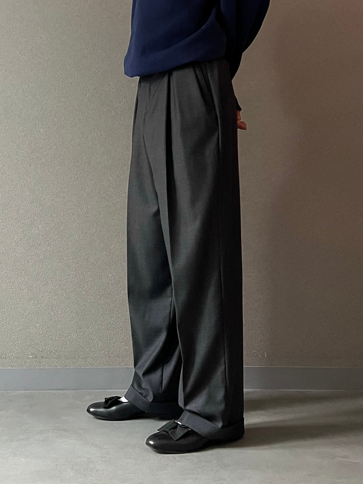 90's ARMANI wool slacks “Made in ITALY”