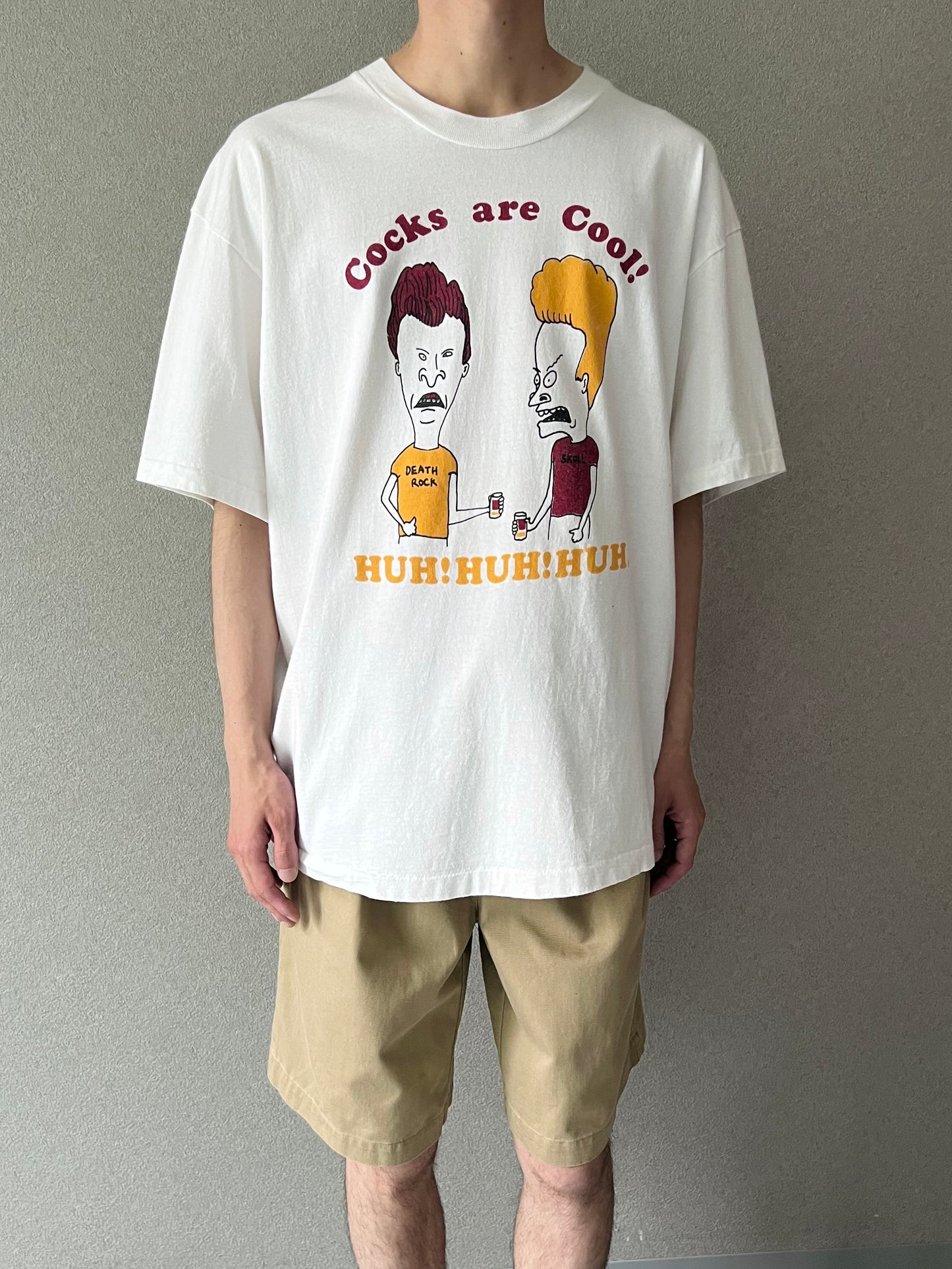 90's Beavis and Butt-Head printed t-shirt “Made in USA”