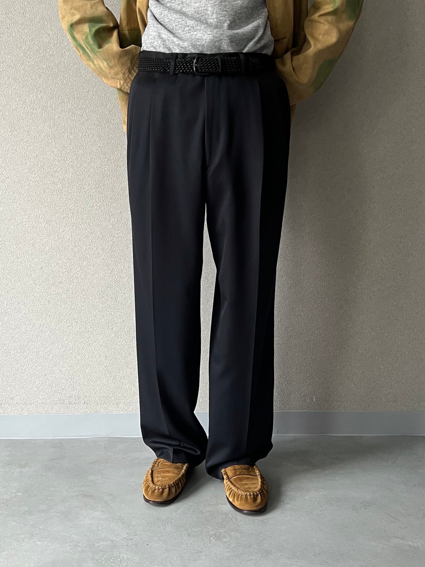 90's PAZONI wool slacks "Made in ITALY"