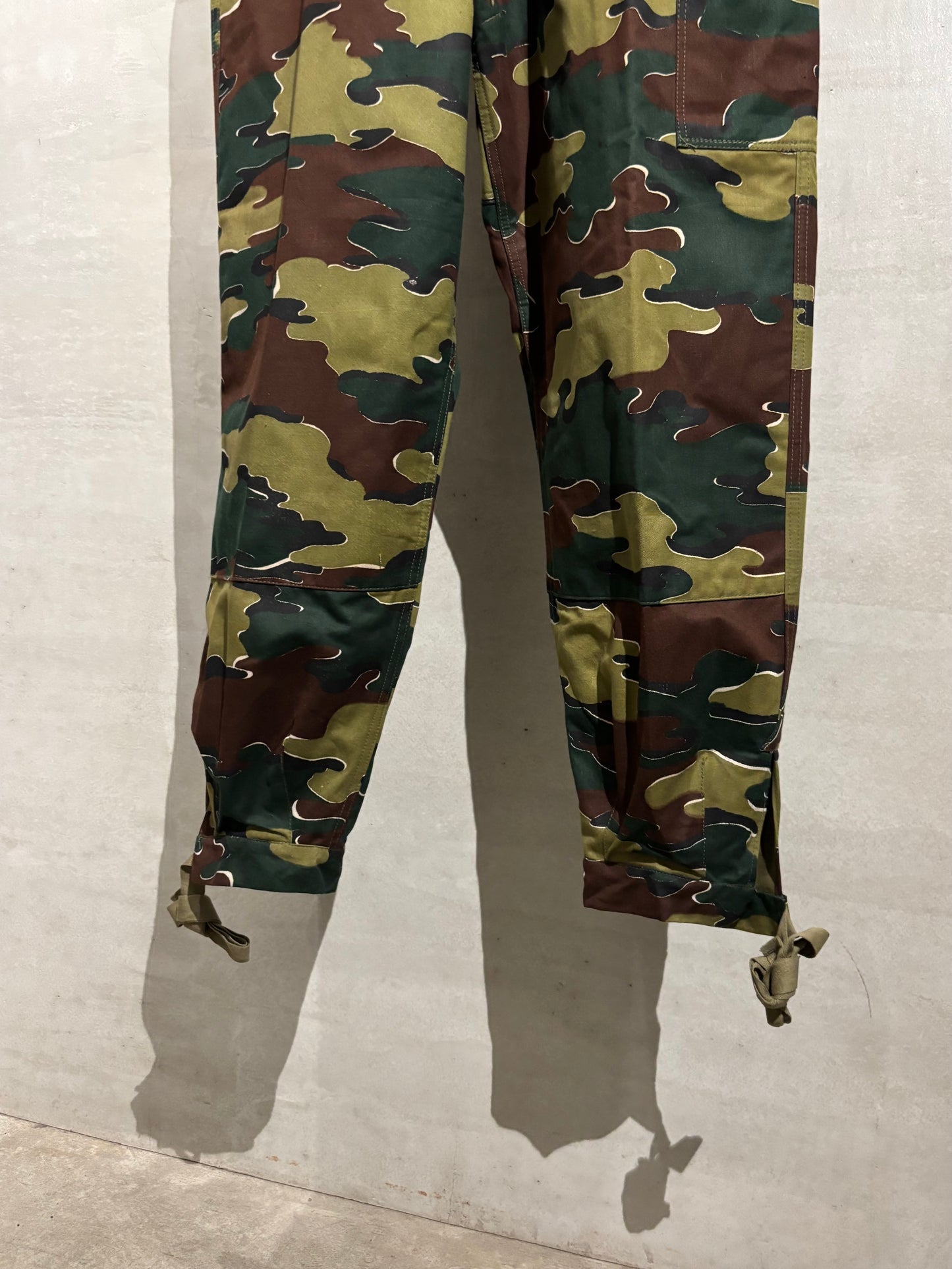 60's BELGIAN AIRFORCE M-58 jigsaw camo cargo pants