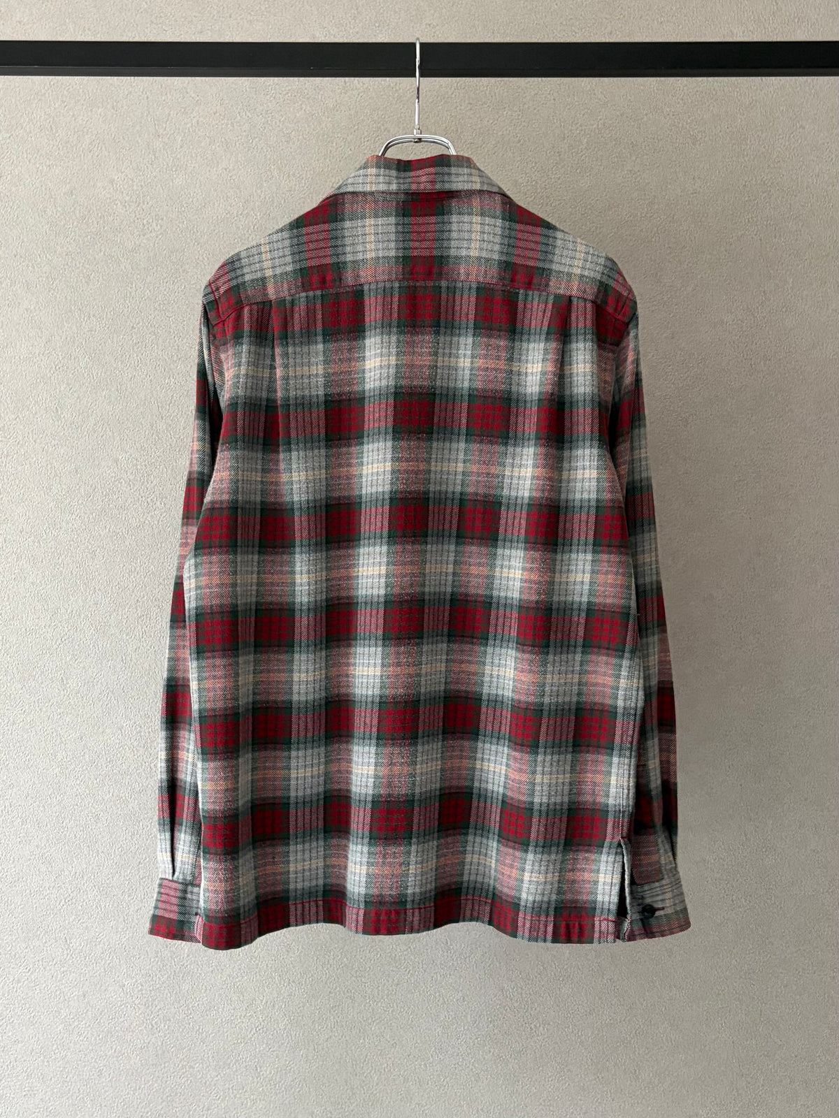 90's POLO SPORT open collar flannel shirt