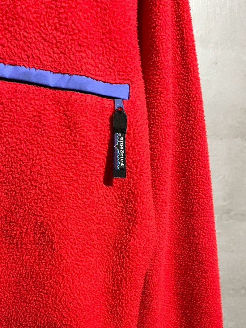 90's patagonia fleece pullover “Made in USA”