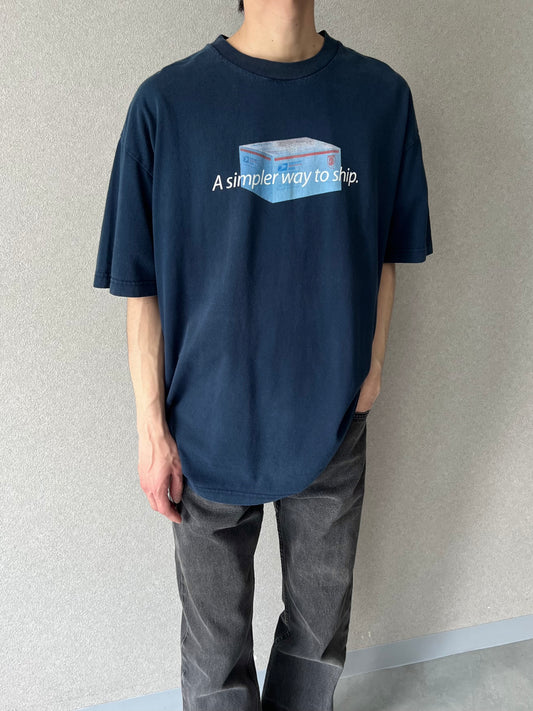 90's USPS printed t-shirt "Made in USA"