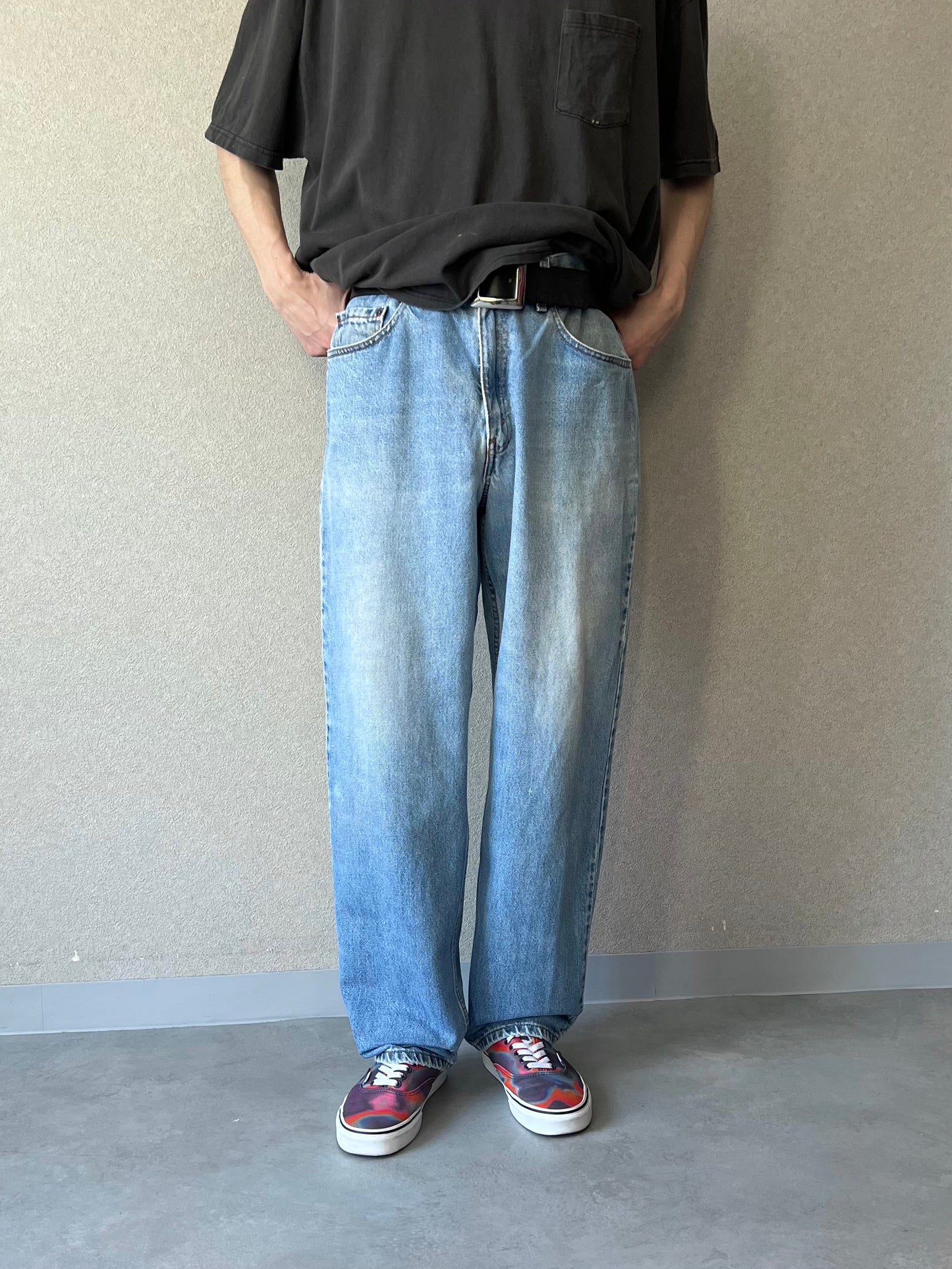 90's Levi's 550 denim pants “Made in MEXICO”