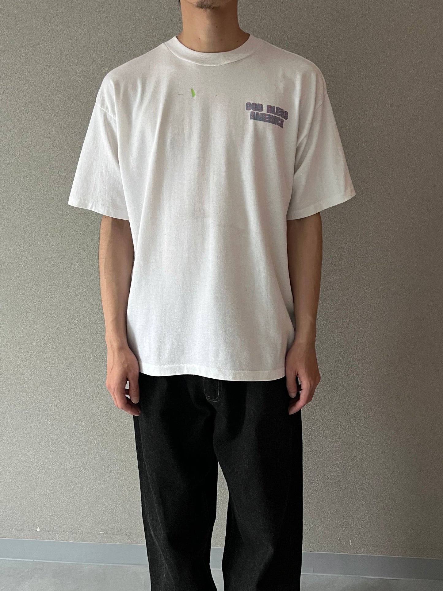 90's GOD BLESS AMERICA music t-shirt "Made in USA"