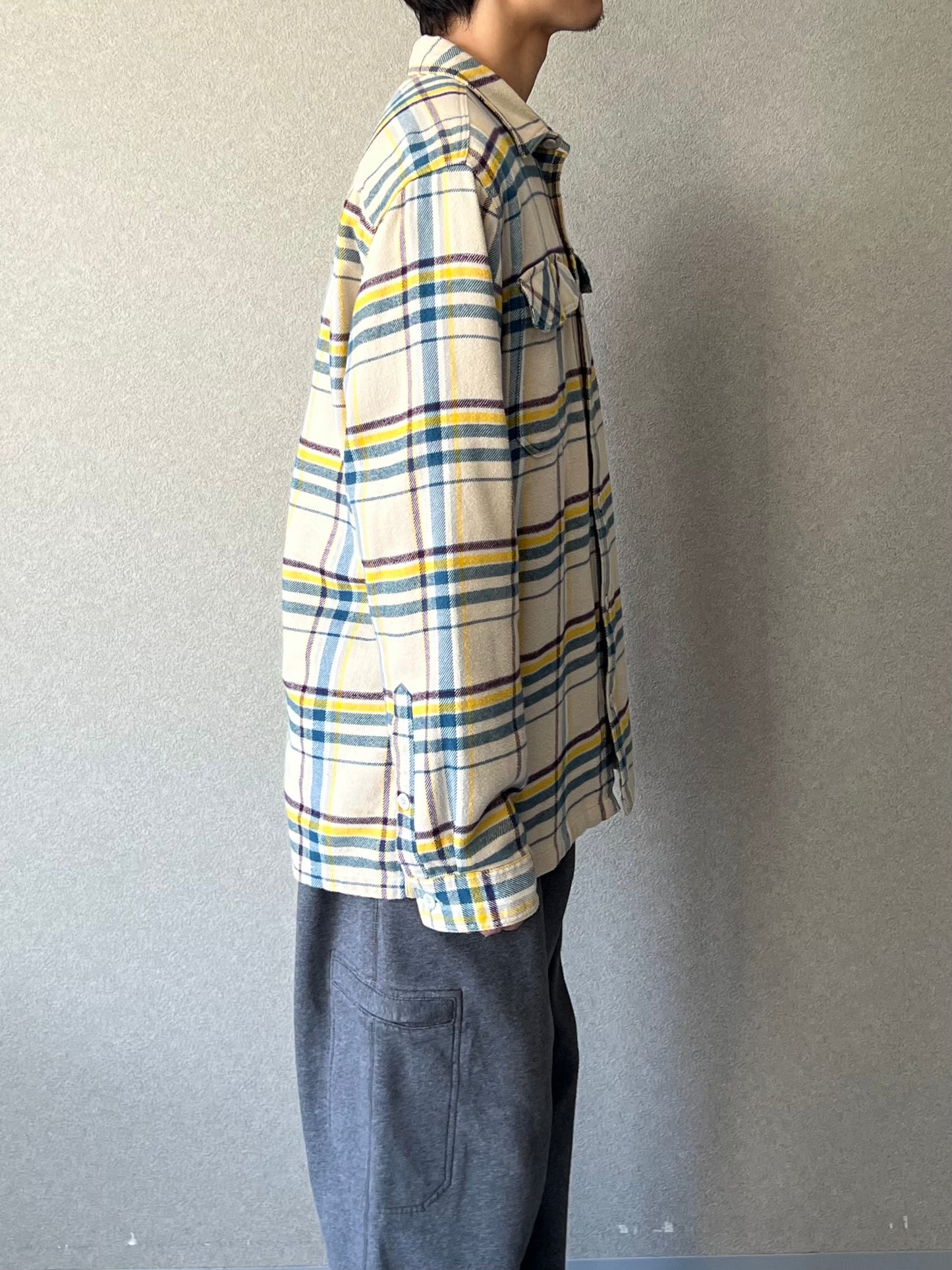 00's patagonia flannel shirt