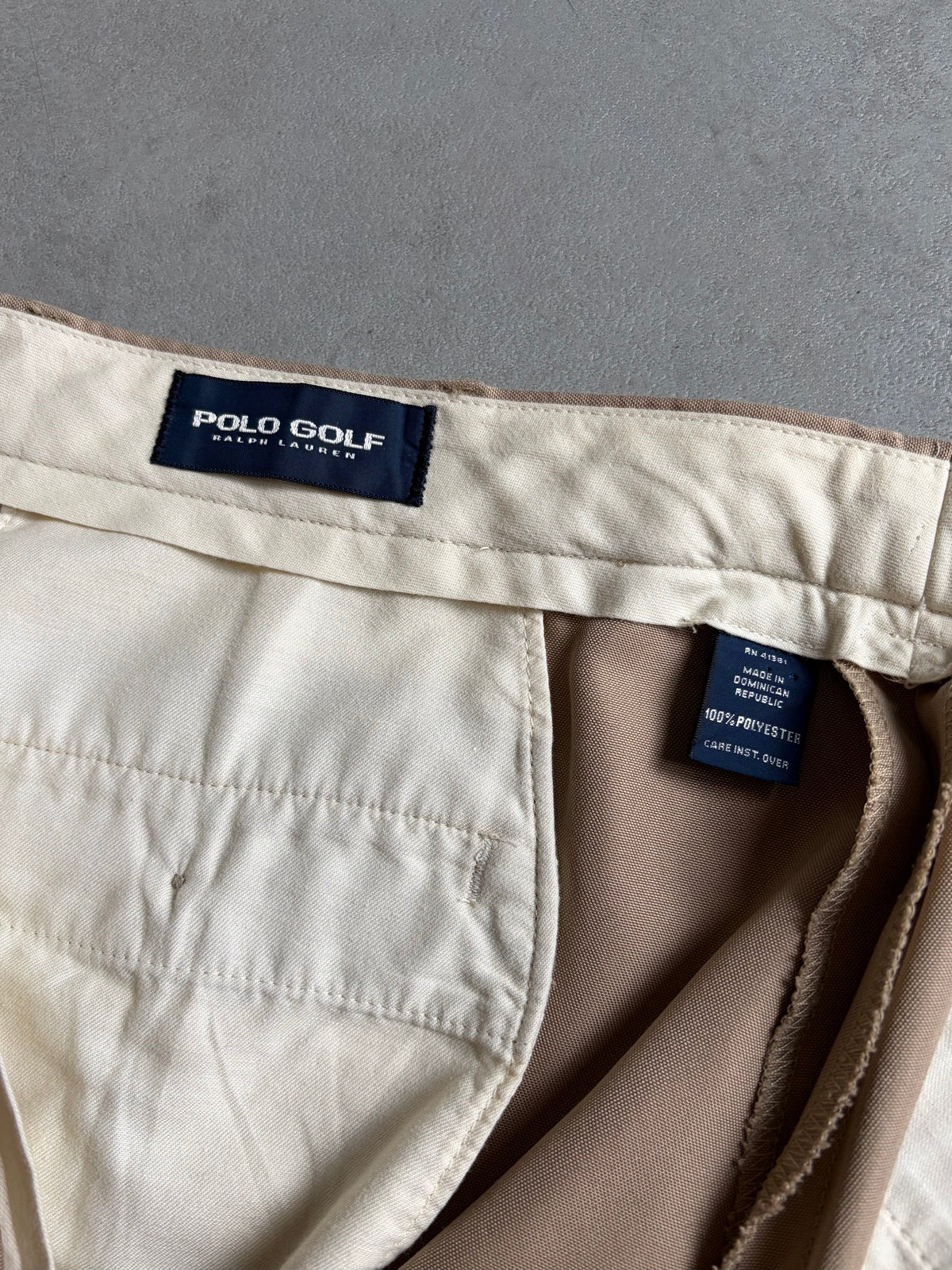 00's POLO GOLF polyester slacks