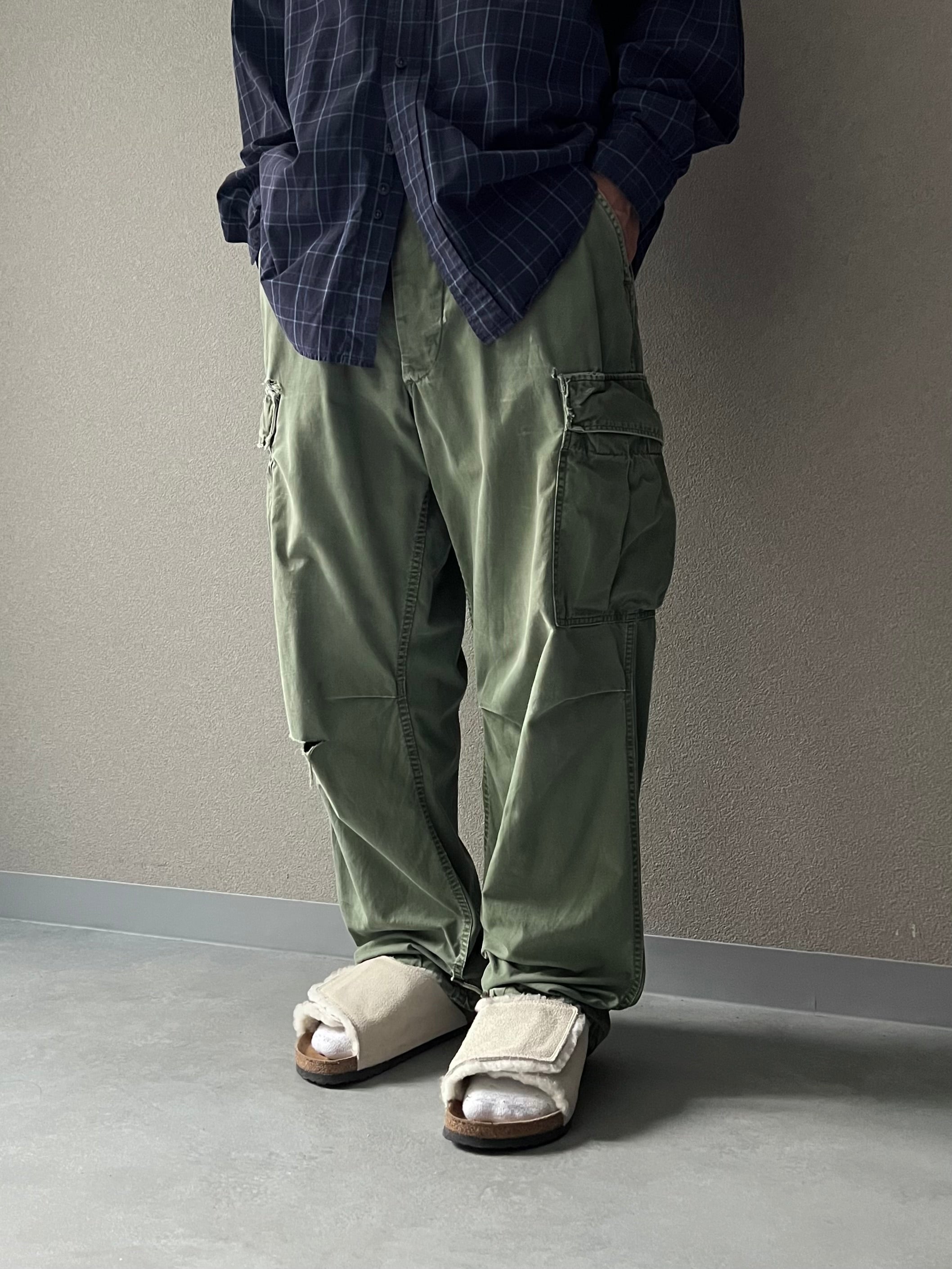 パンツ 60s US ARMY Jungle Fatigue Cargo Pants 60's US.ARMY jungle fatigue cargo pants – day by day