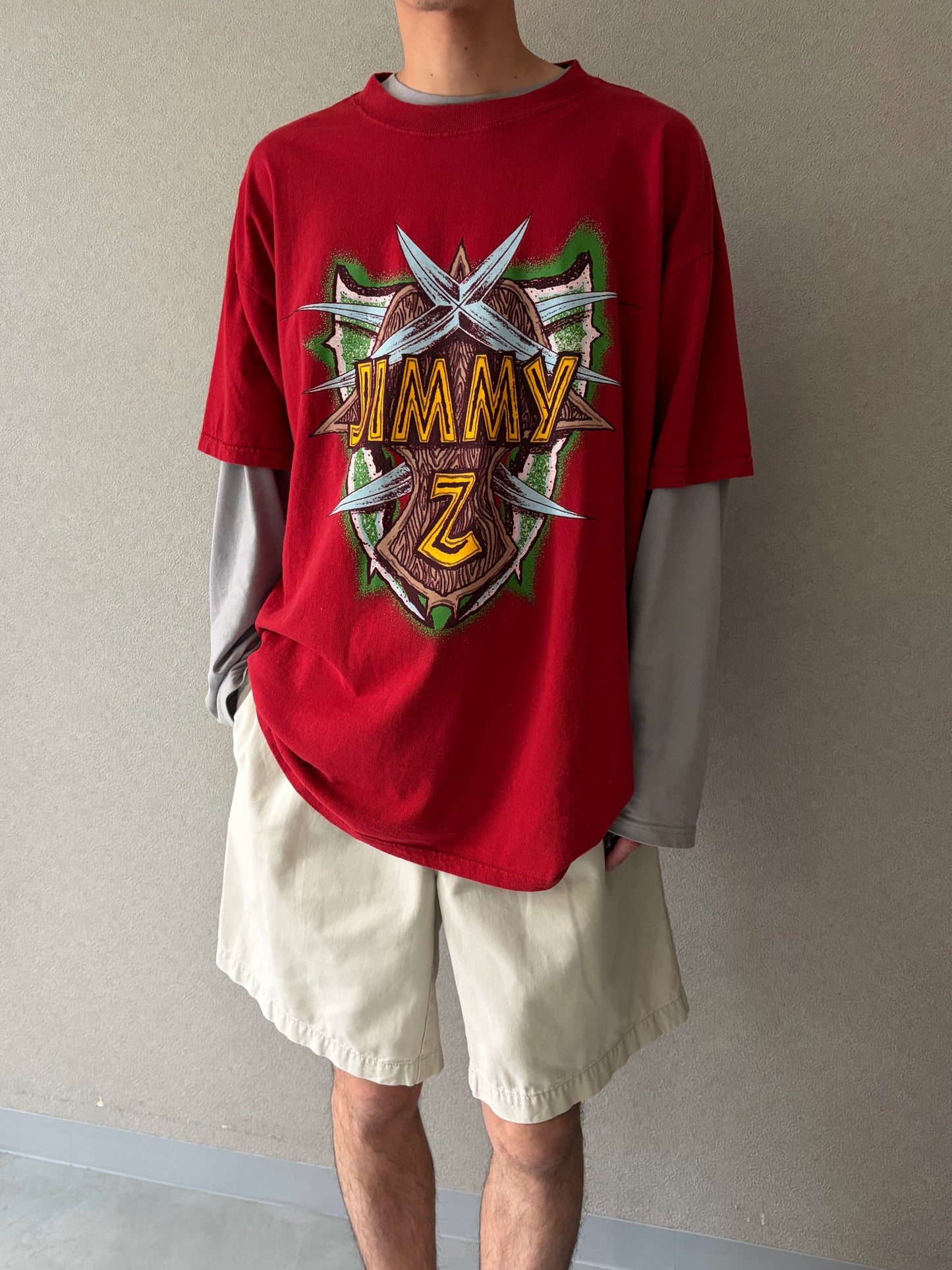 90's JIMMY'Z printed t-shirt