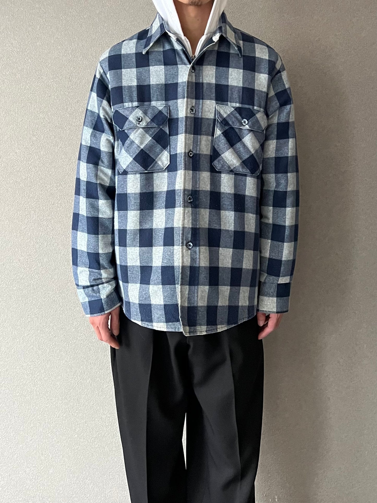 80's Field Master quilting flannel shirt “Made in USA”