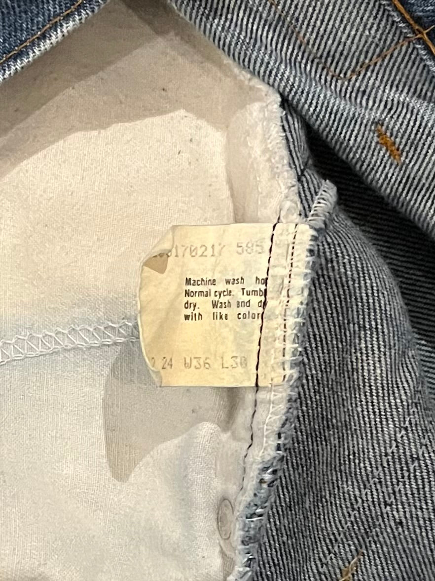 80's Levi's 517 denim pants "Made in USA"