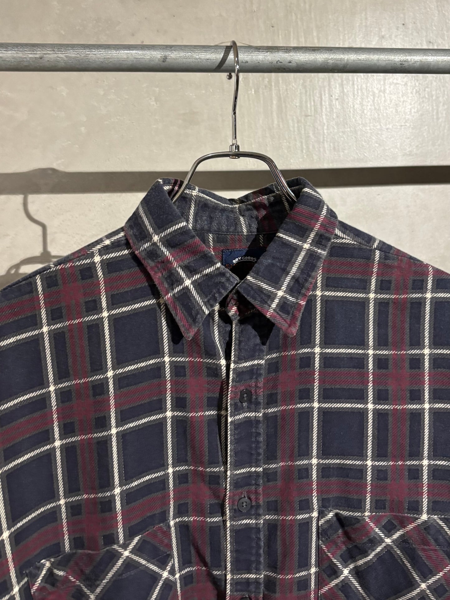 90's SAUGATUCK printed flannel shirt