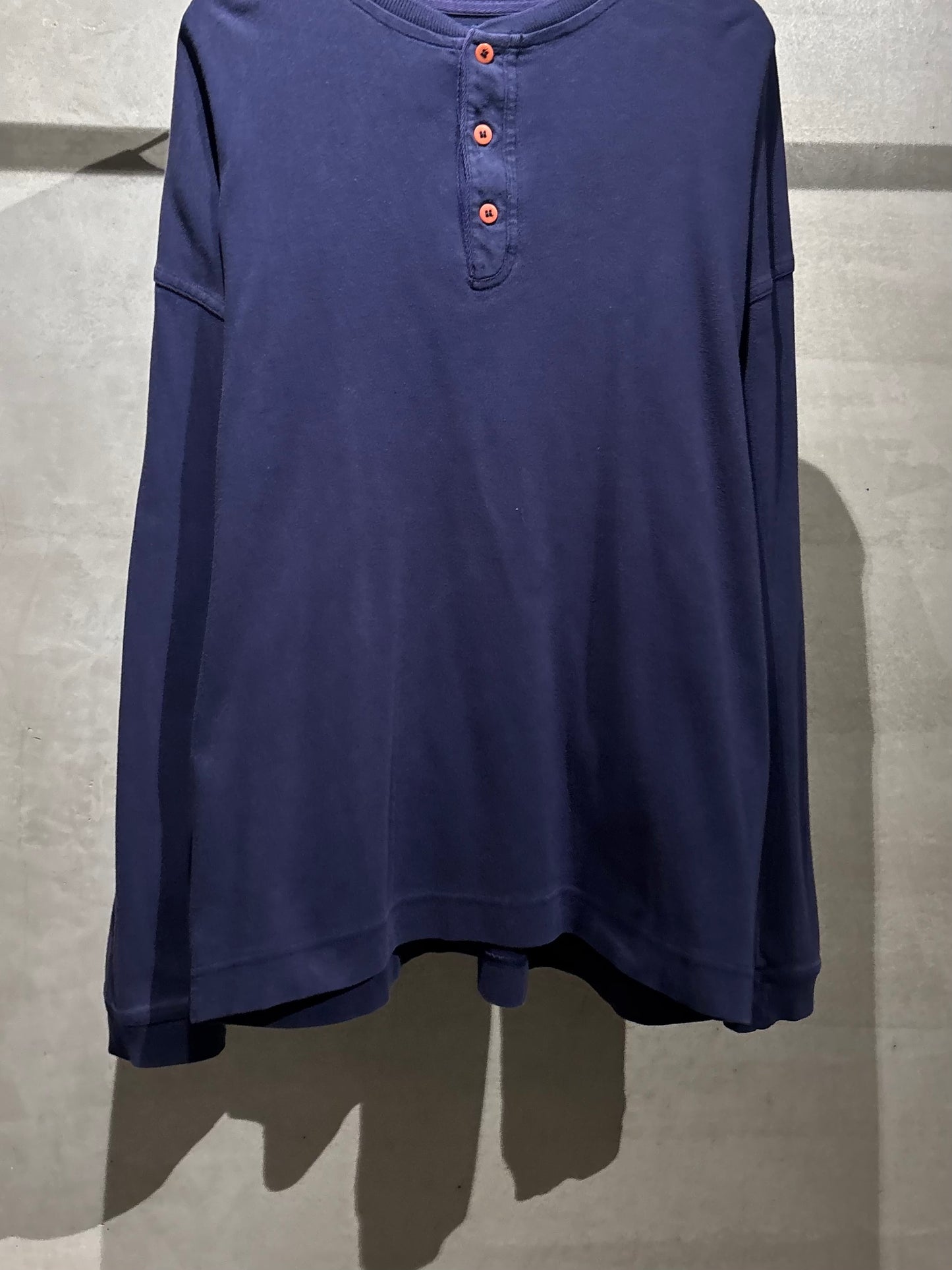 90's GAP henry neck  L/S t-shirt