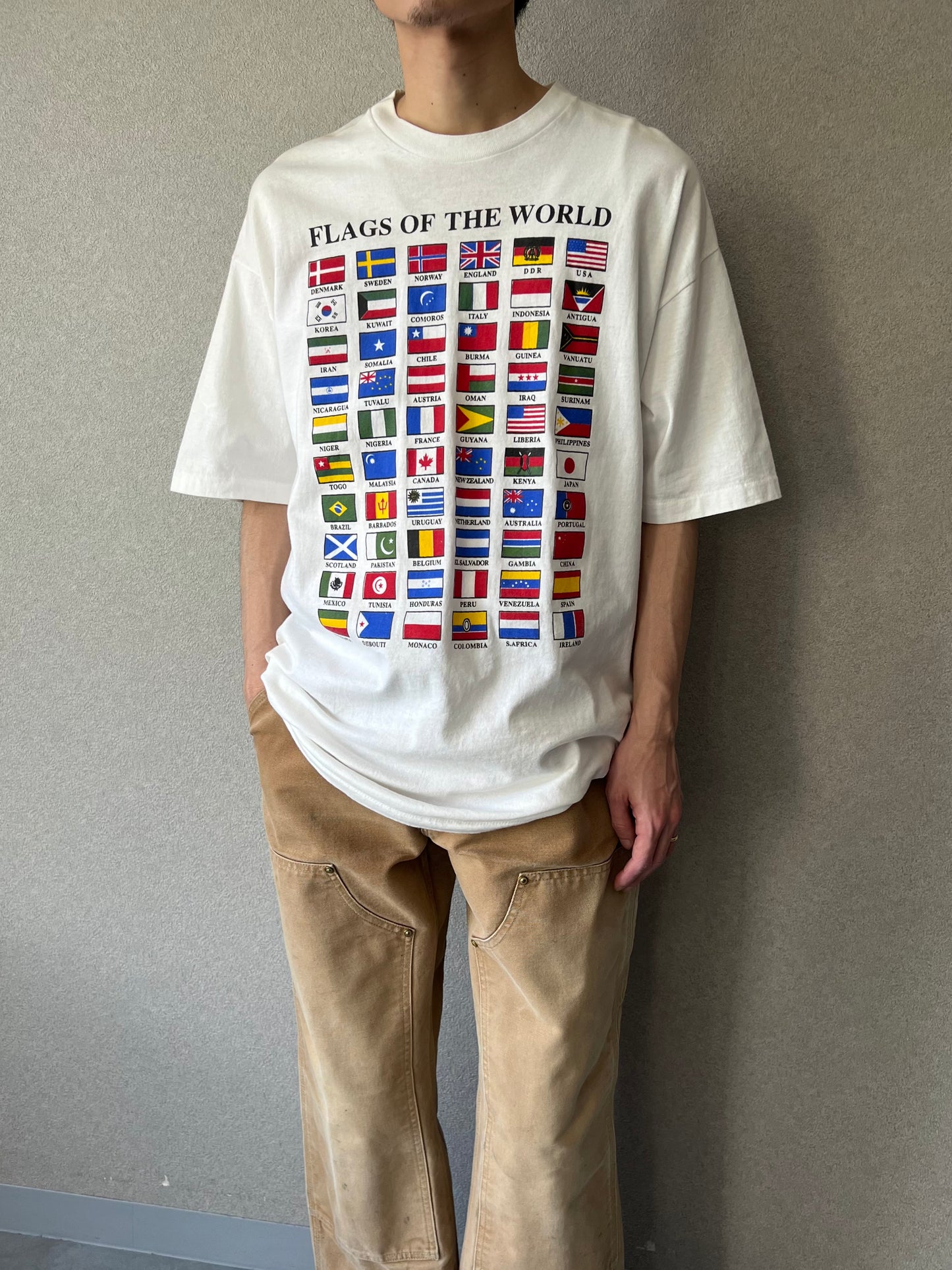 90's UNKNOWN printed t-shirt “Made in USA”
