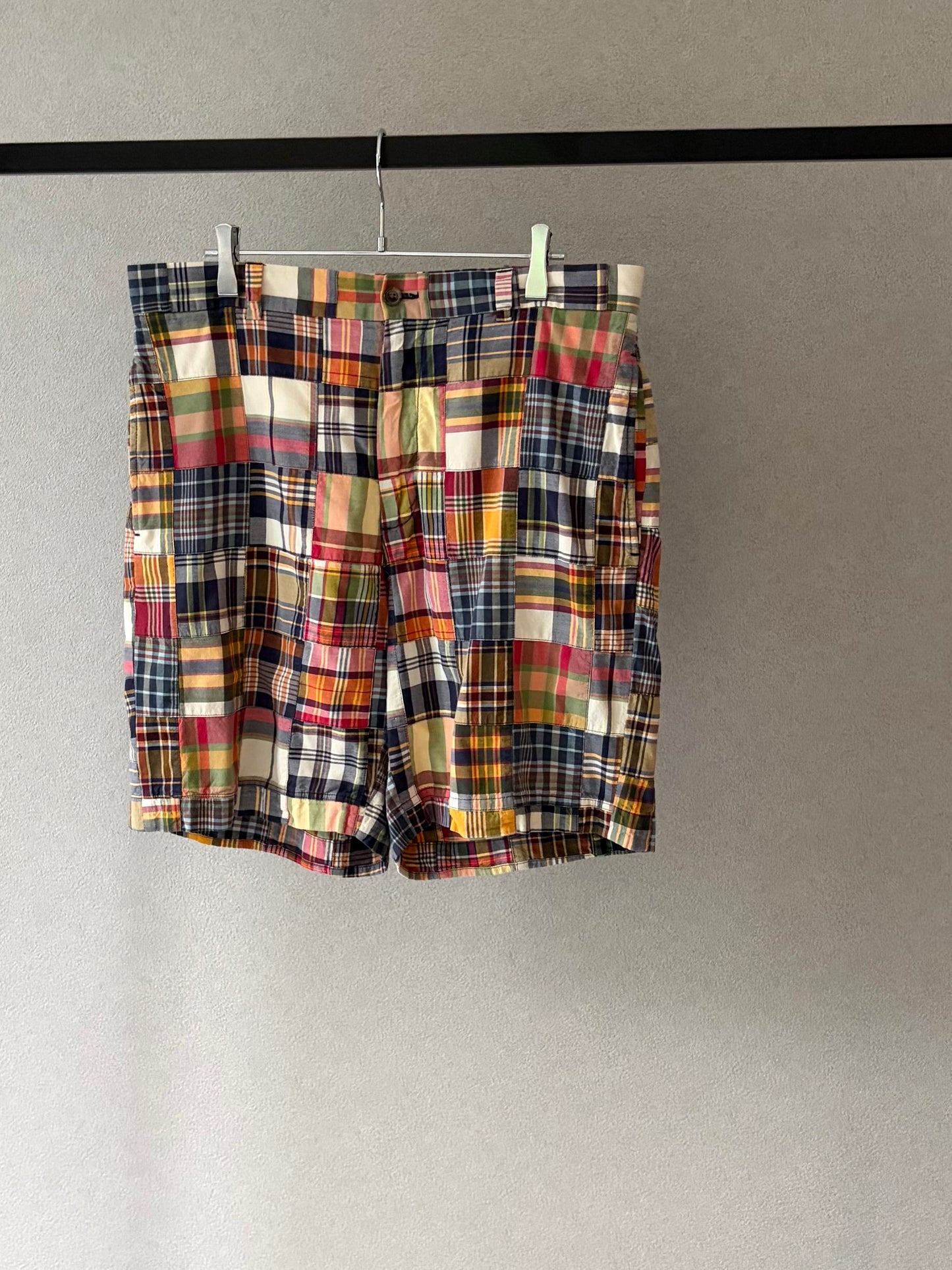 00's Brooks Brothers patchwork shorts